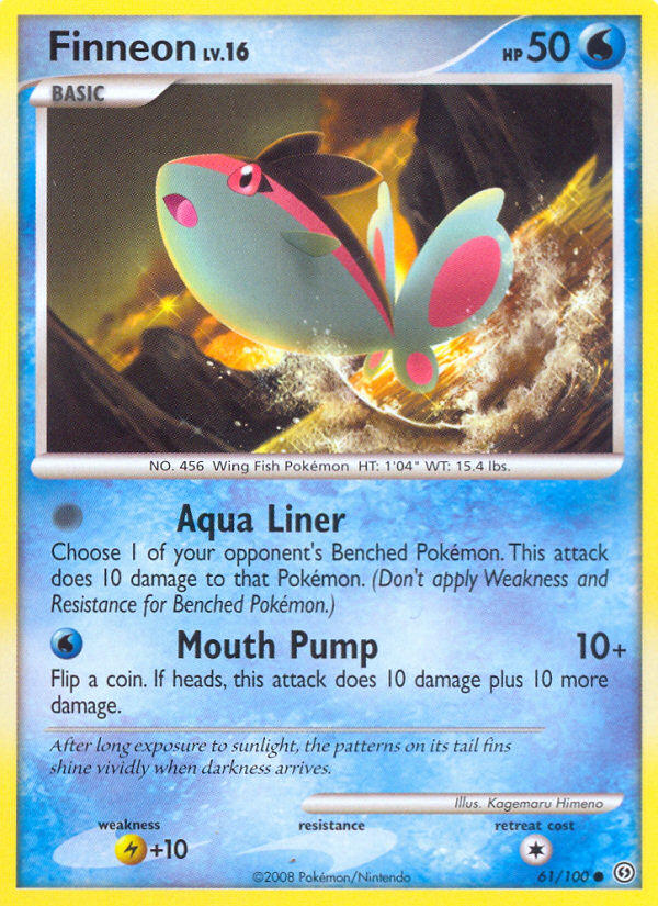 Finneon — Stormfront — Pokemon