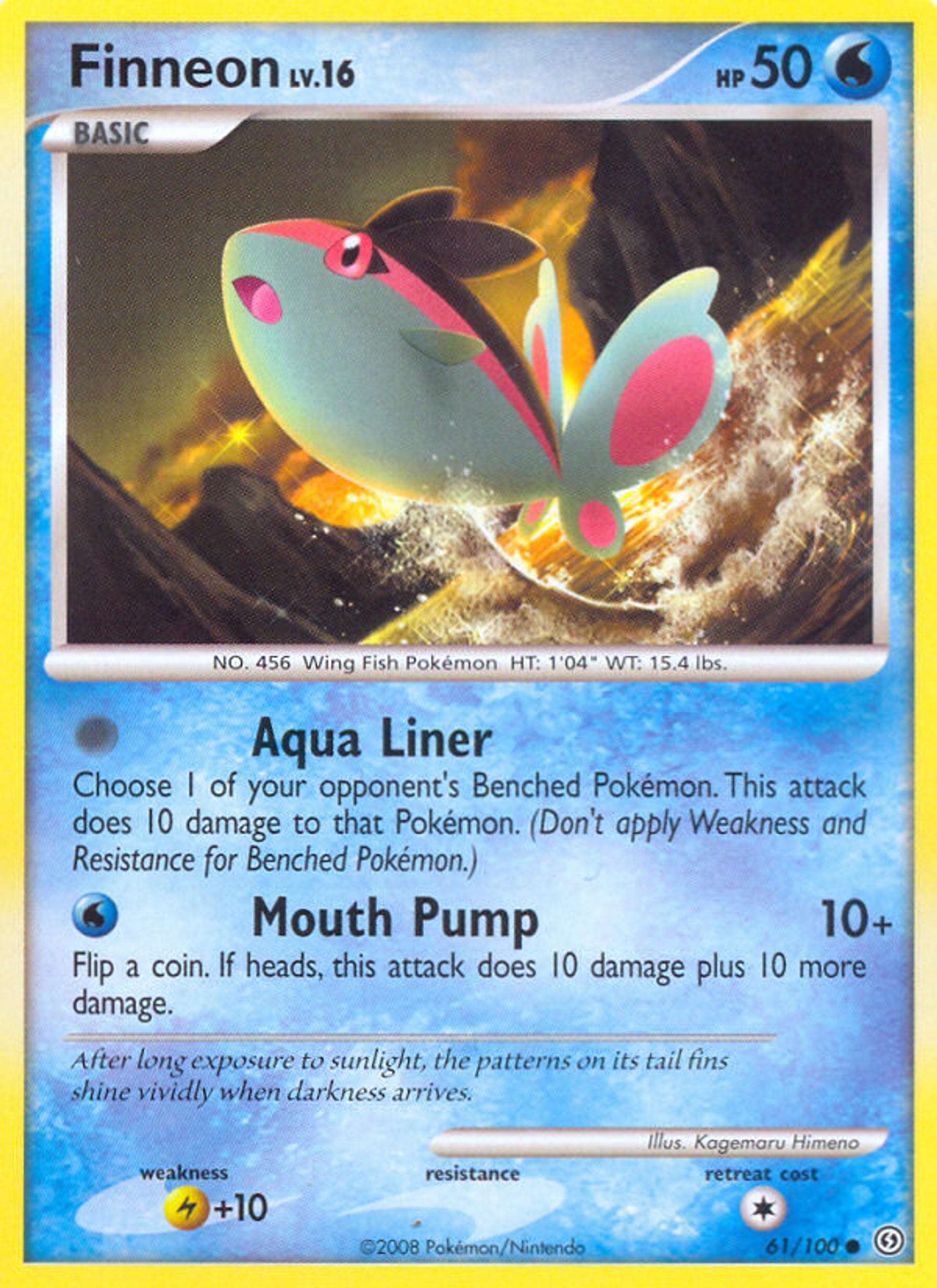 Ecayon Lv.16 — Stormfront — Pokémon