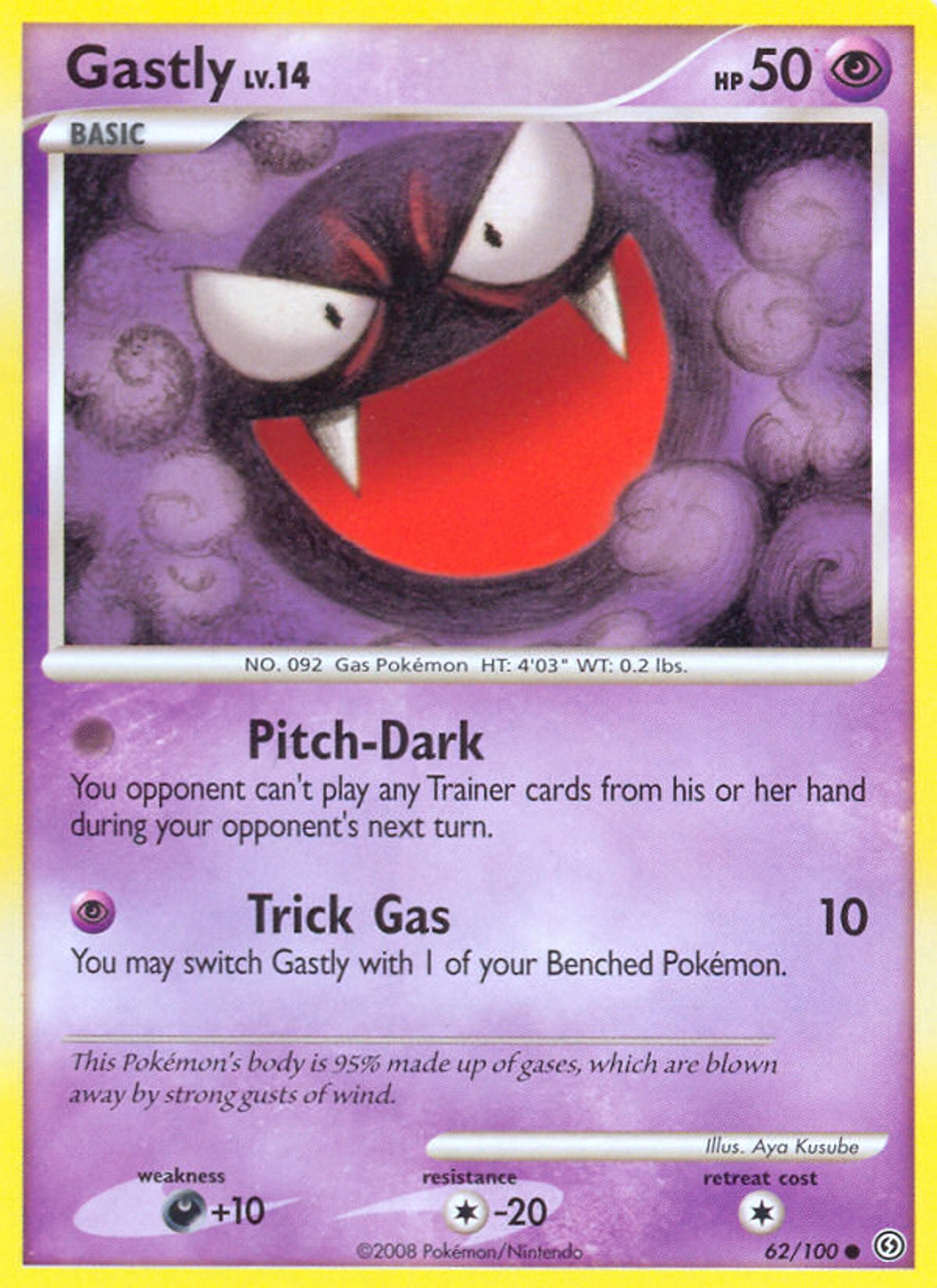 Gastly — Stormfront — Pokemon