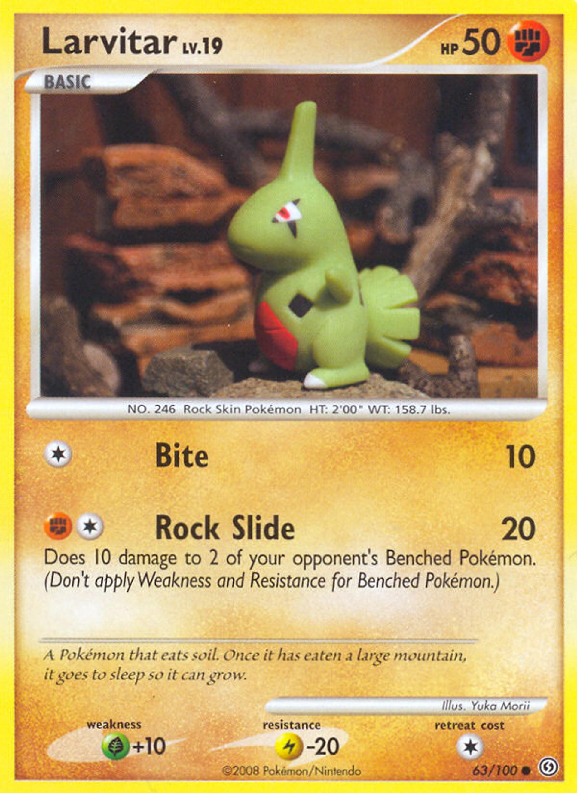 Larvitar — Stormfront — Pokémon