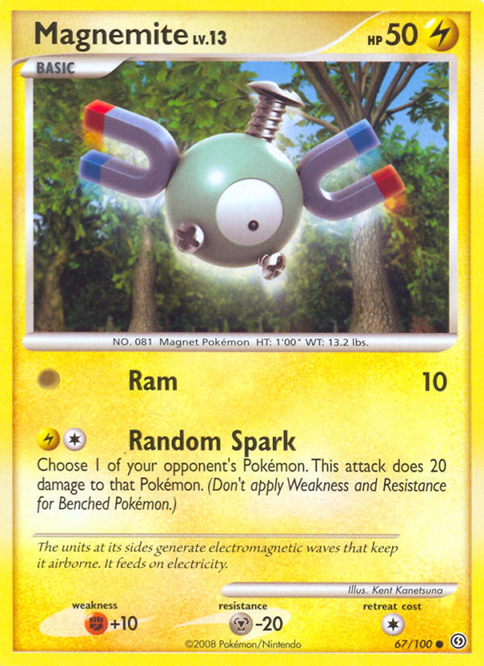 Magnemite — Stormfront — Pokémon