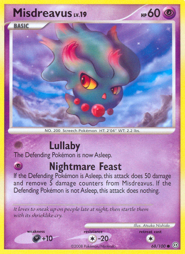 Misdreavus — Stormfront — Pokemon