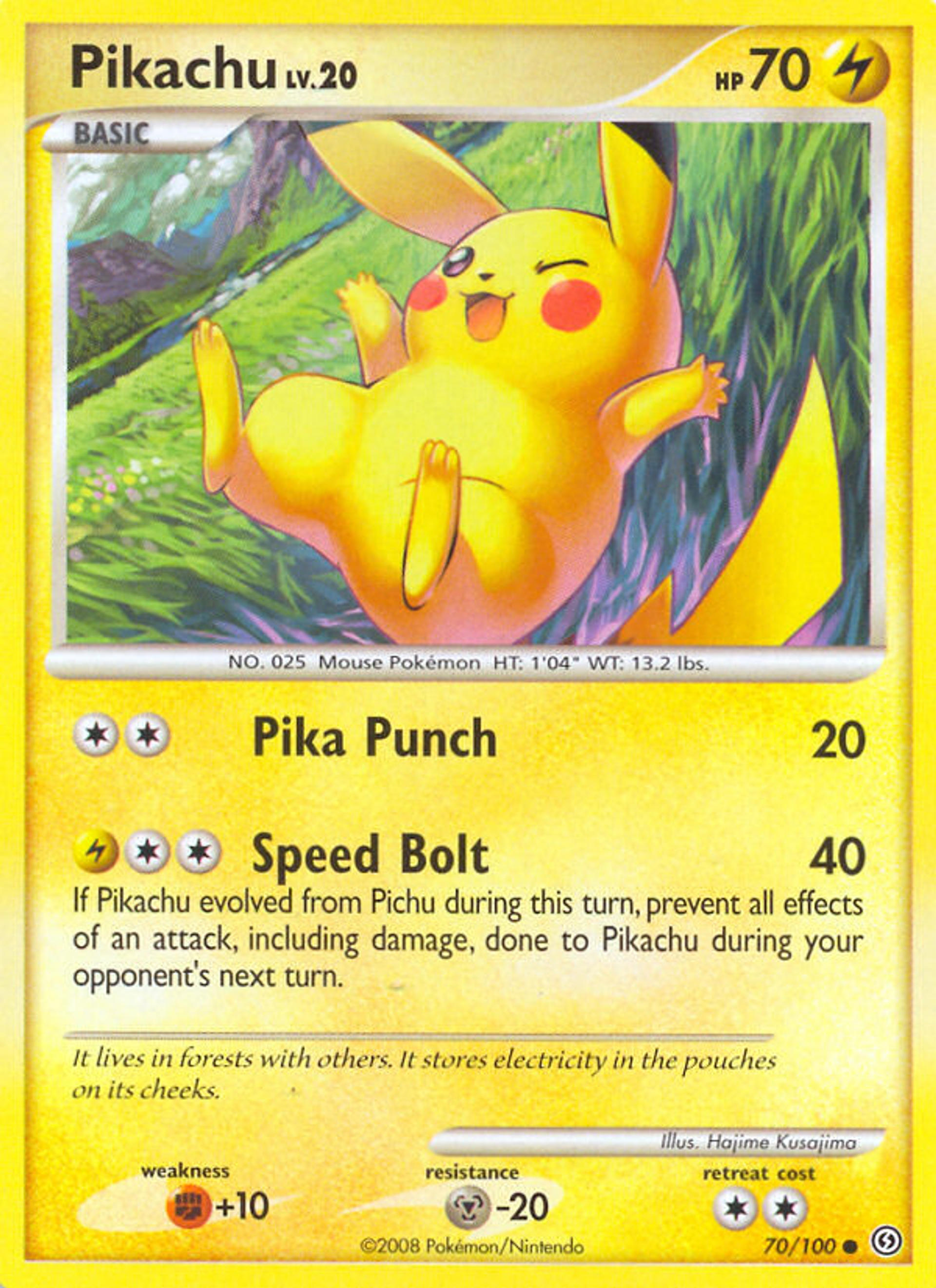 Pikachu — Stormfront — Pokémon