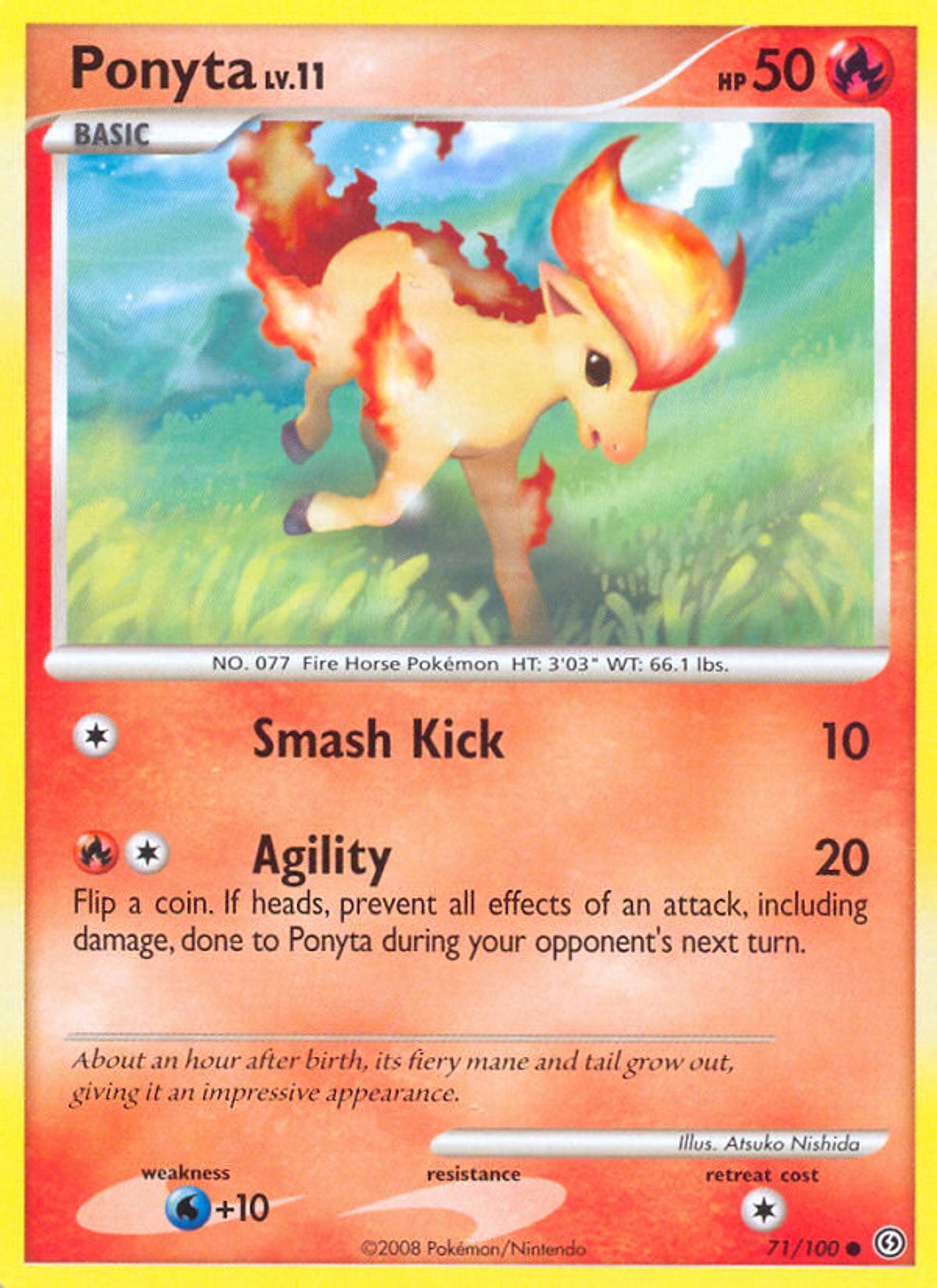 Ponyta Lv.11 — Stormfront — Pokemon