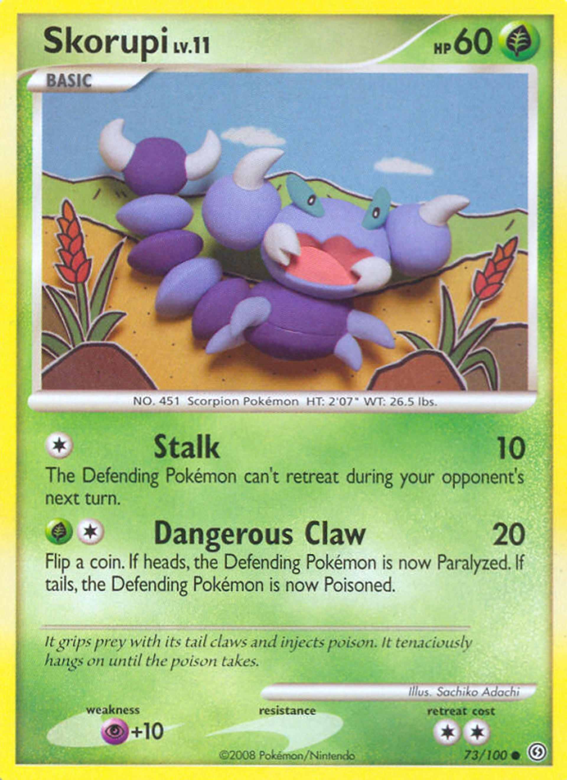 Rapion Lv.11 — Stormfront — Pokemon