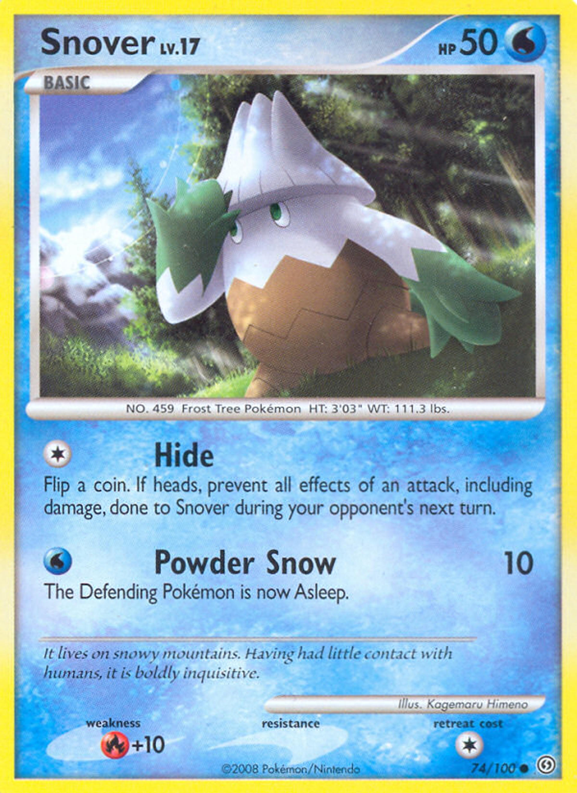 Blizzi Lv.17 — Stormfront — Pokemon