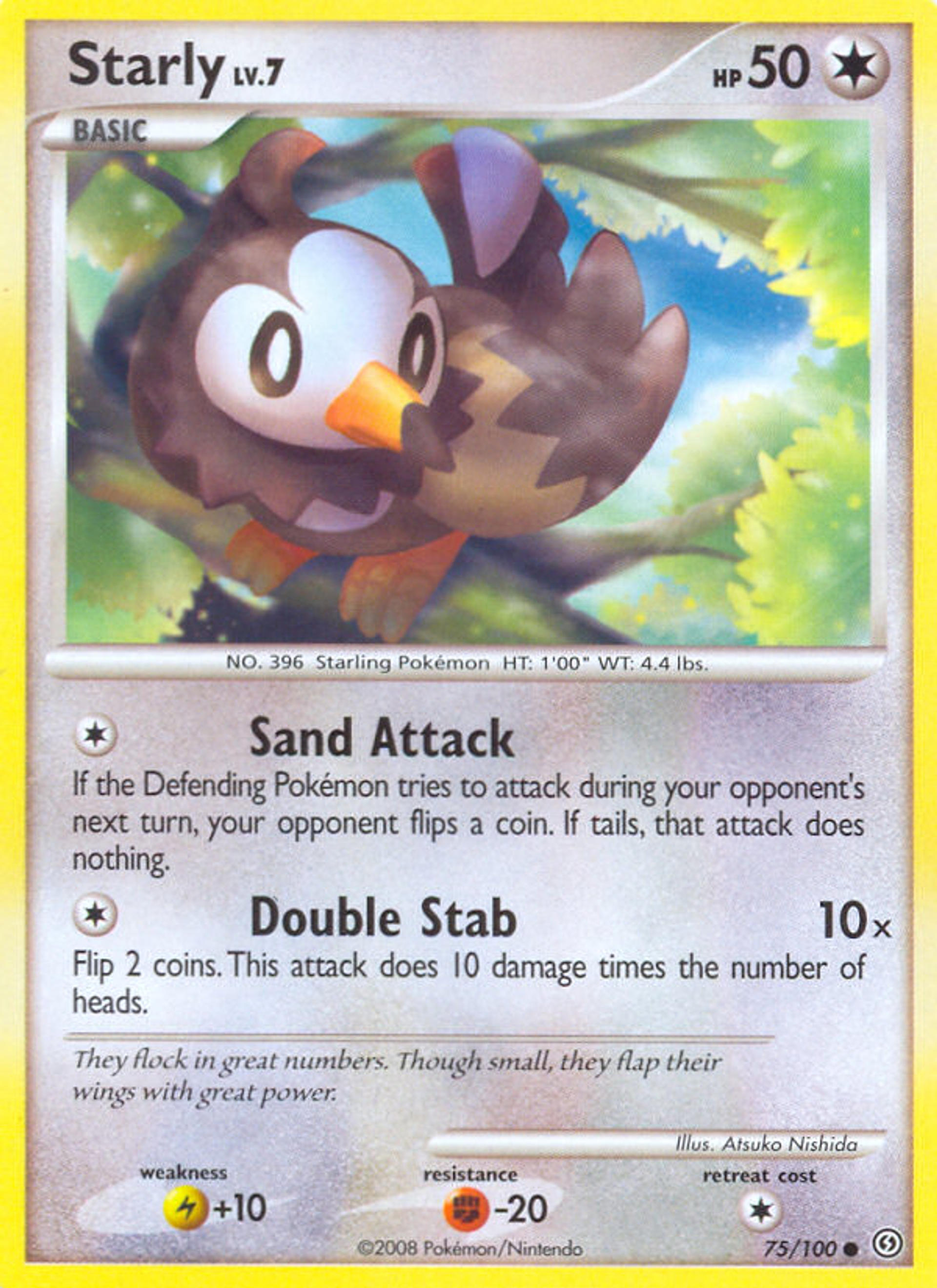 Etourmi Lv.7 — Stormfront — Pokemon