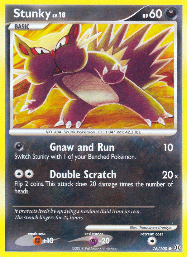 Moufouette Lv.18 — Stormfront — Pokemon