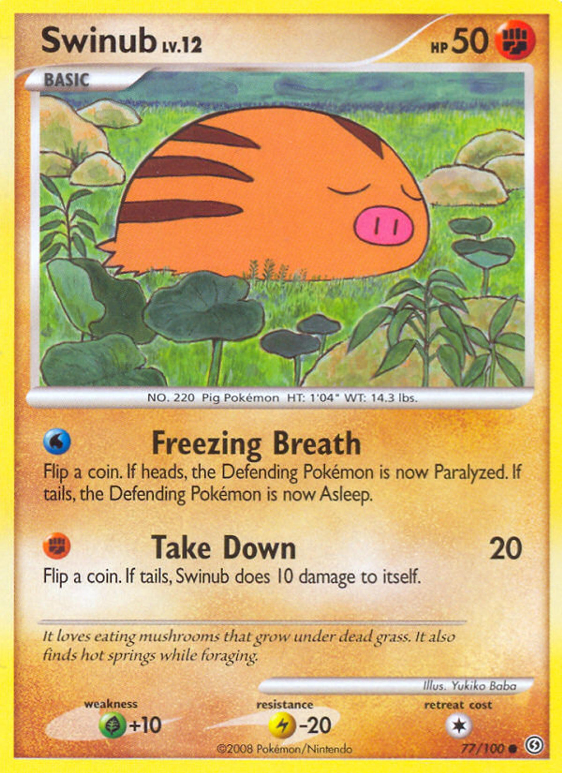 Marcacrin Lv.12 — Stormfront — Pokemon