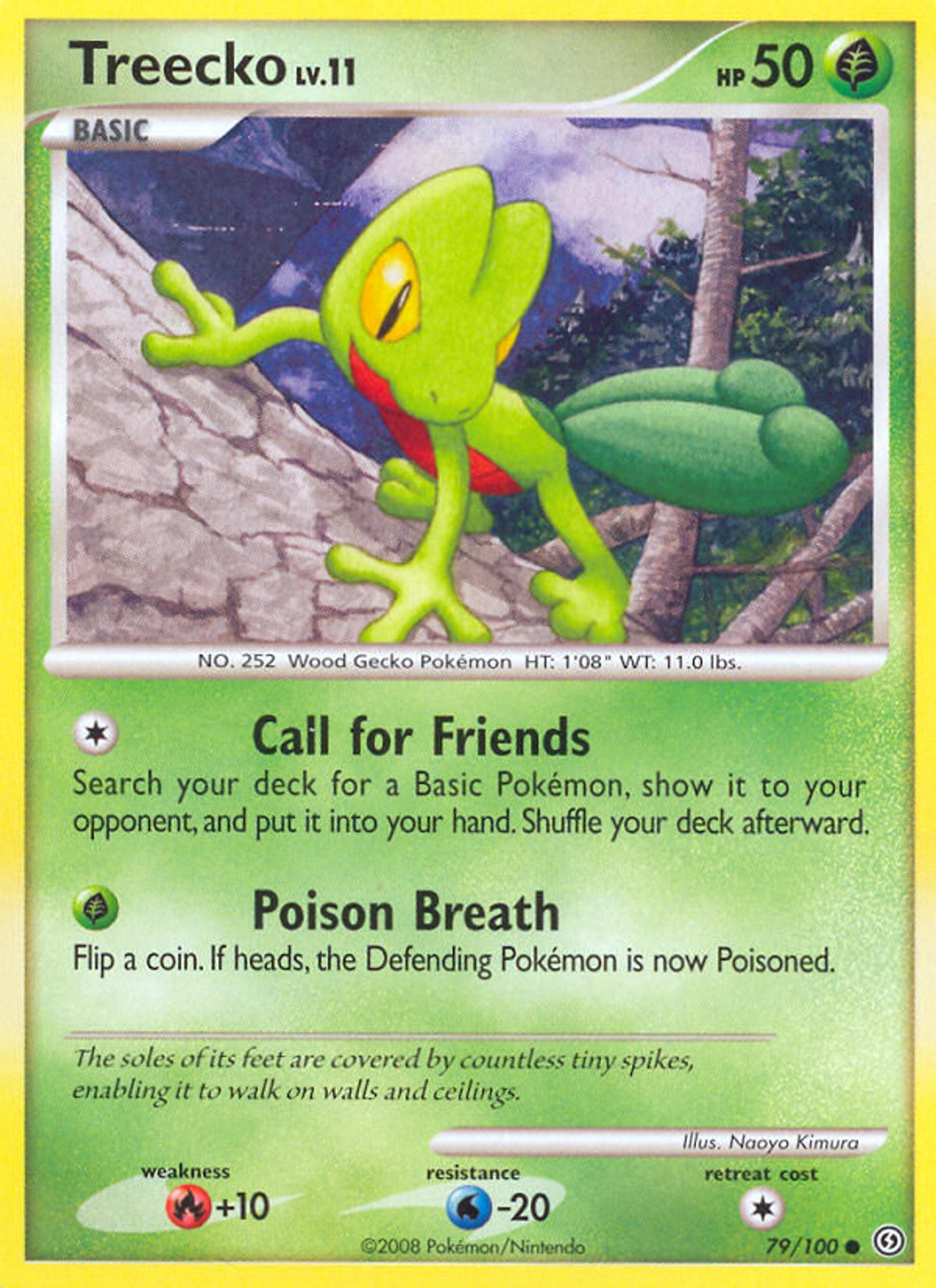 Arcko Lv.11 — Stormfront — Pokemon