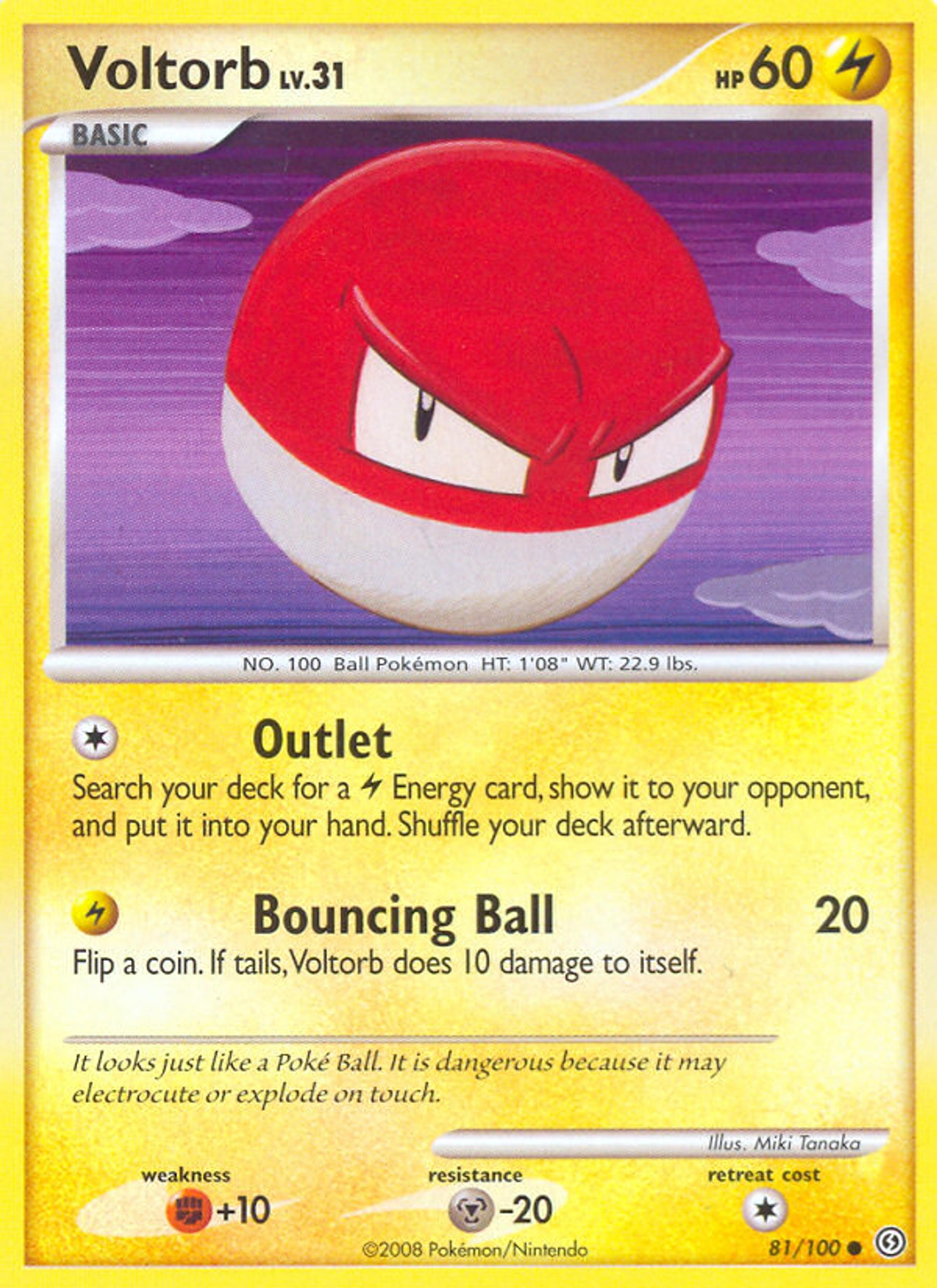 Voltorbe Lv.31 — Stormfront — Pokemon