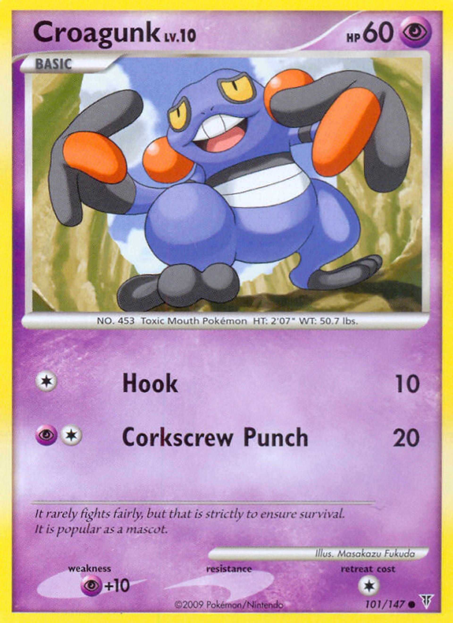 Croagunk — Supreme Victors — Pokémon