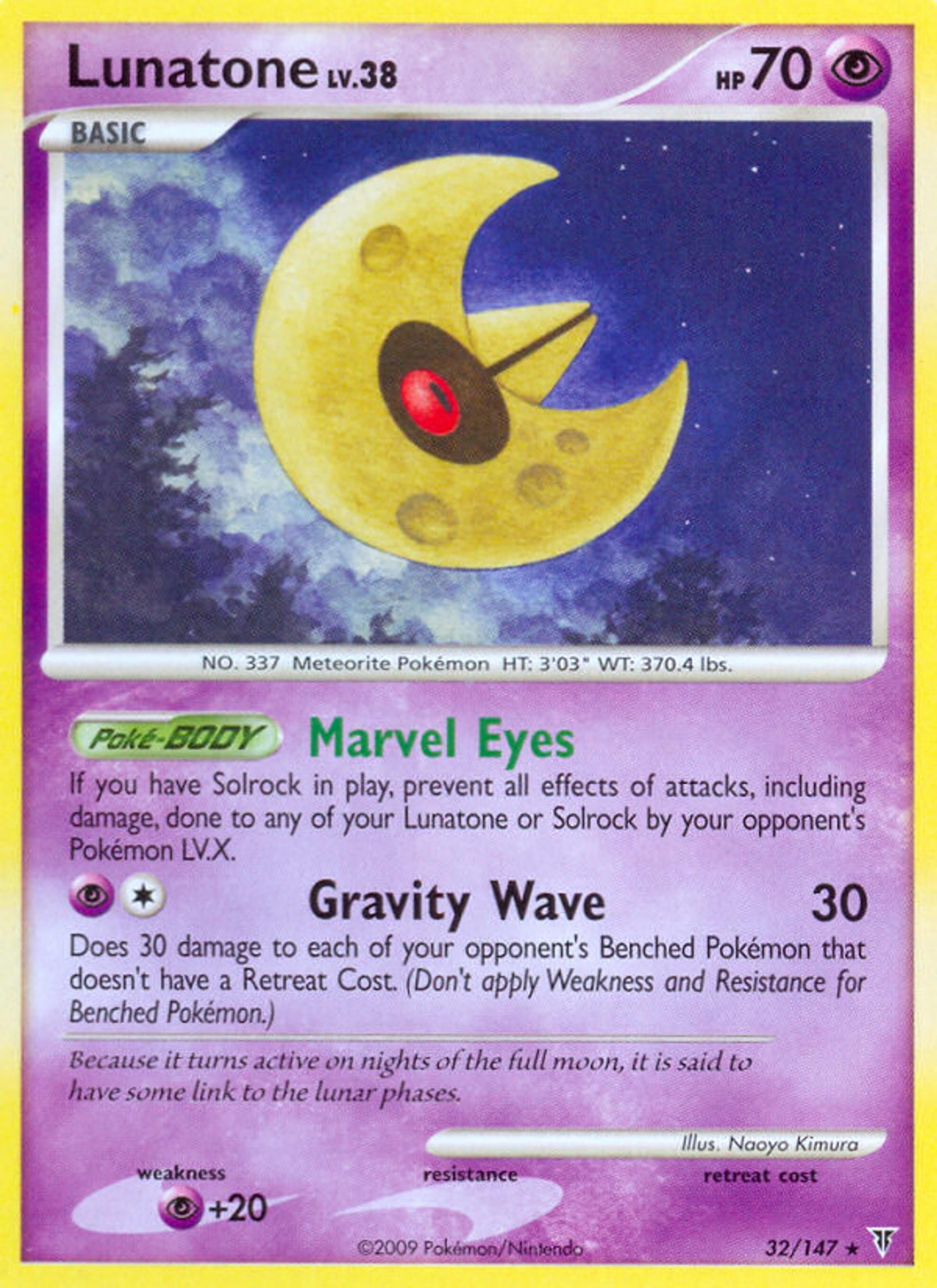 Lunatone — Supreme Victors — Pokemon