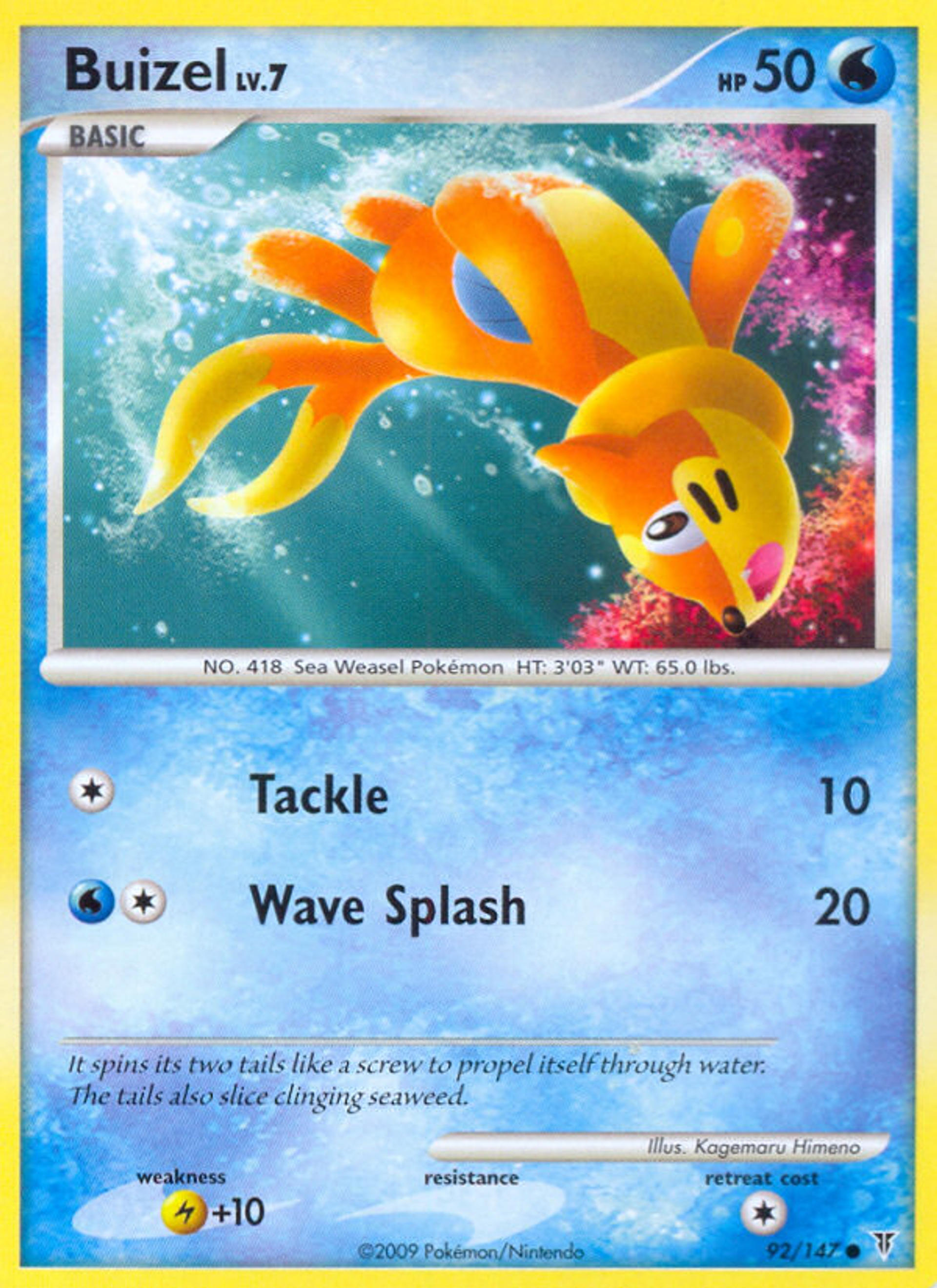 Buizel — Supreme Victors — Pokemon