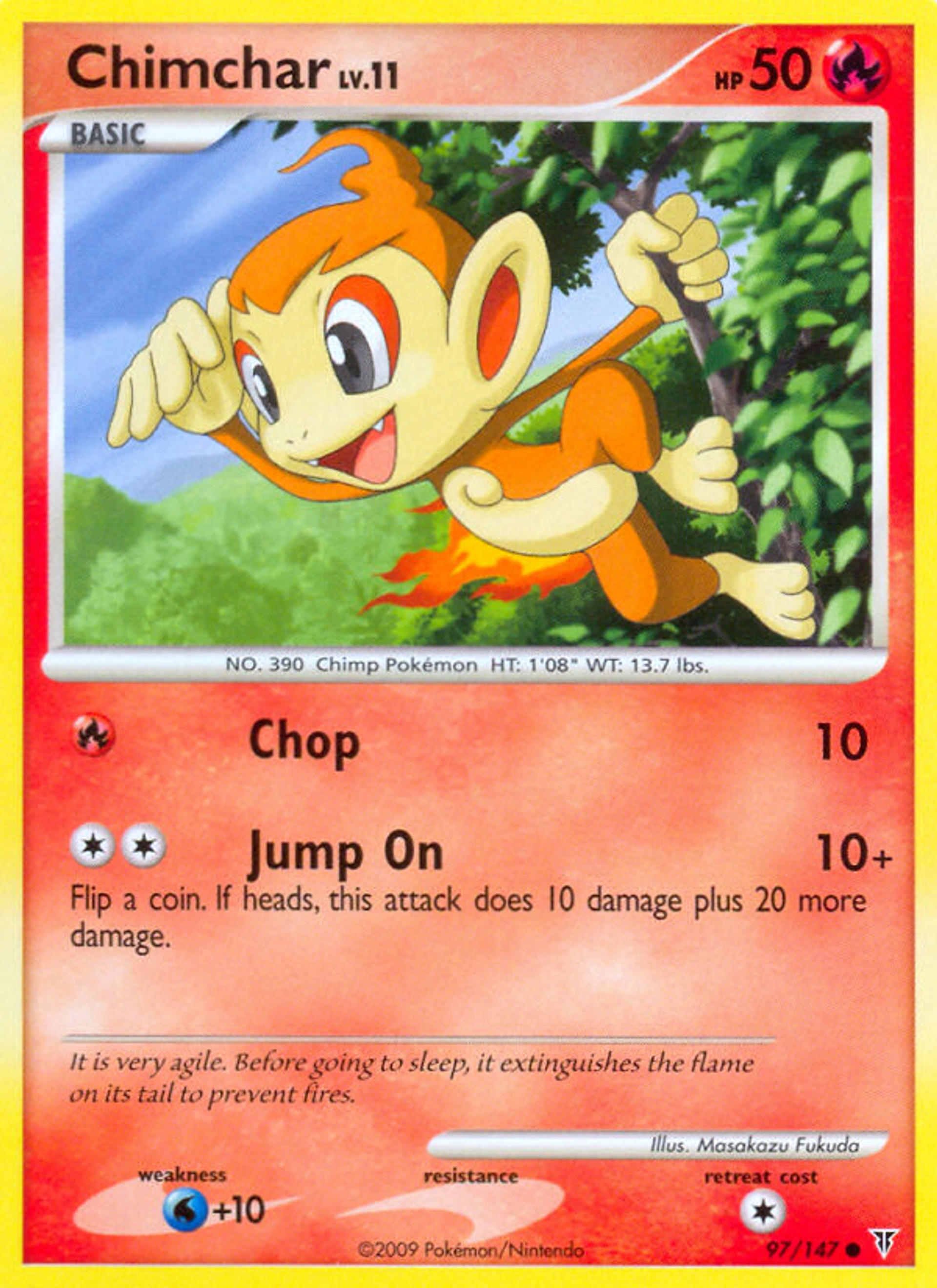 Chimchar — Supreme Victors — Pokemon