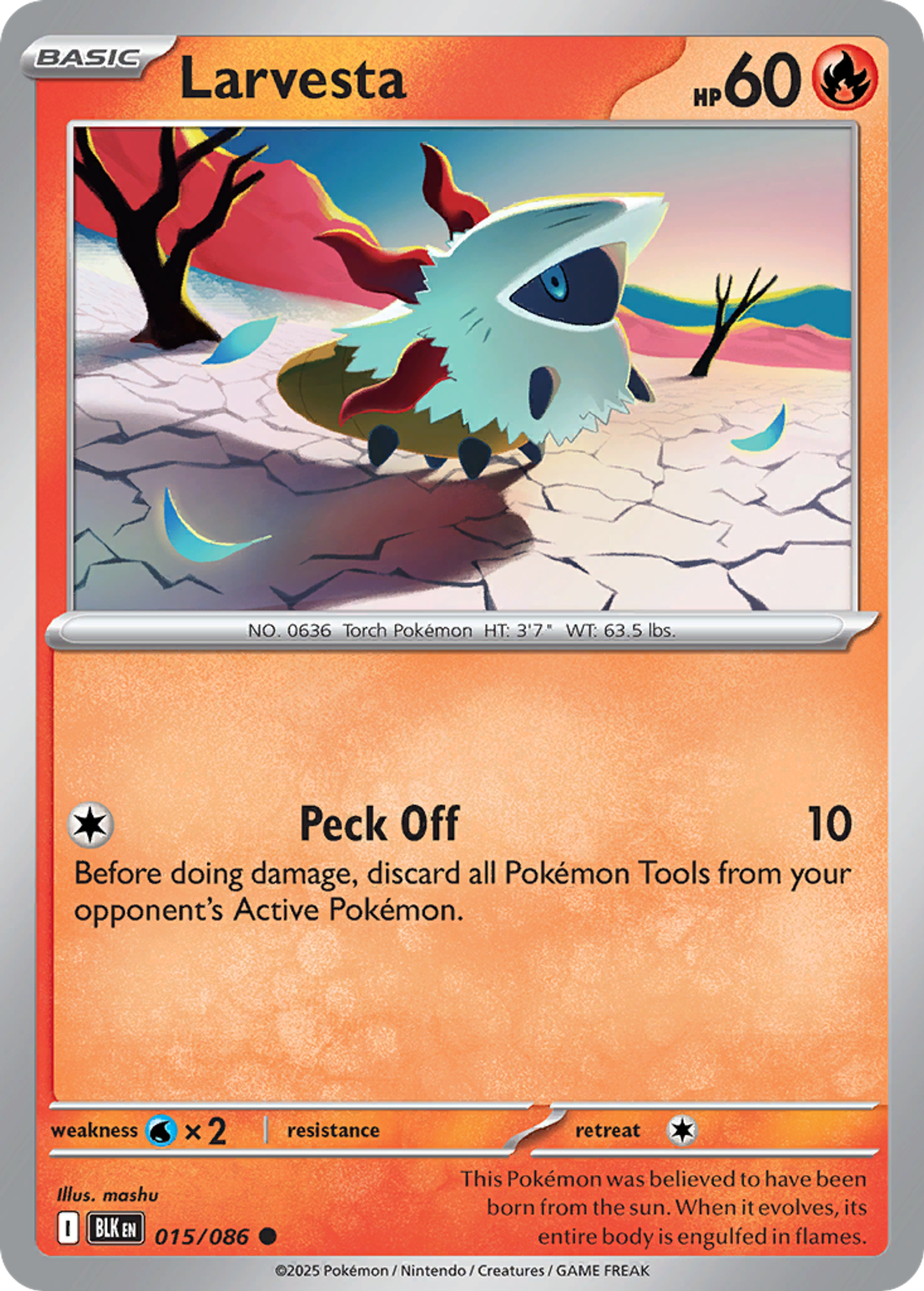 Pyronille — SV: Black Bolt — Pokemon