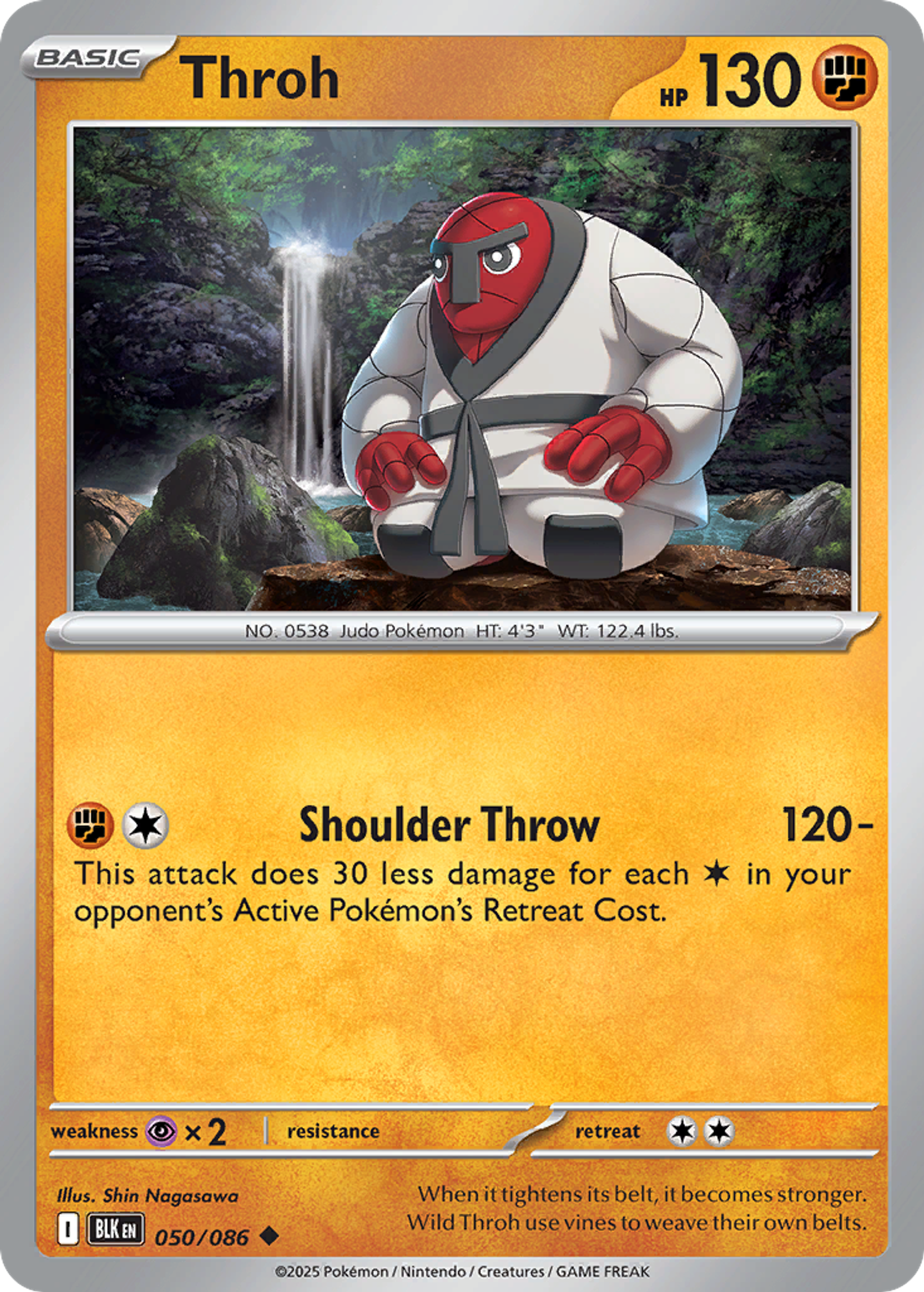Throh — SV: Black Bolt — Pokemon