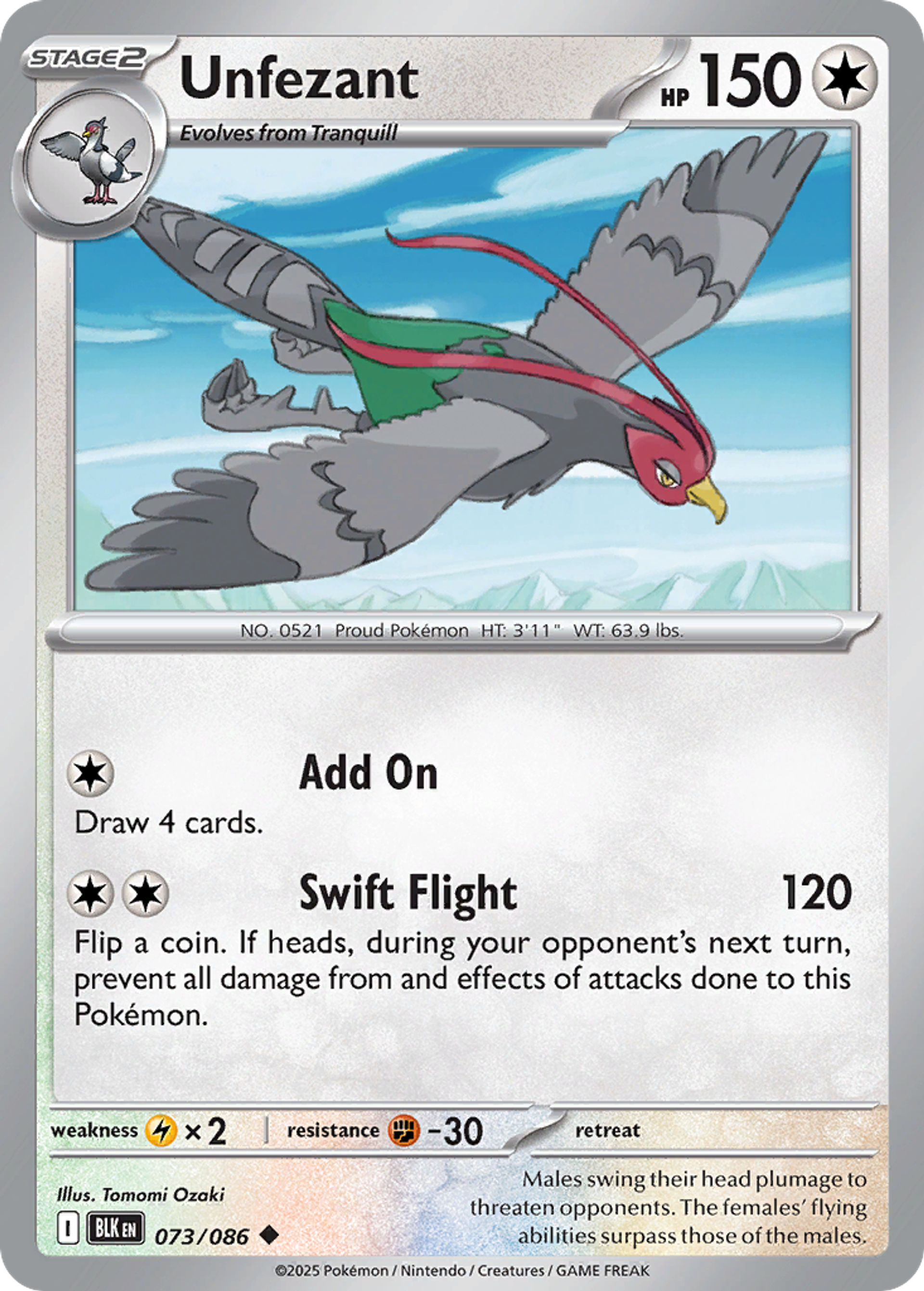 Déflaisan — SV: Black Bolt — Pokemon