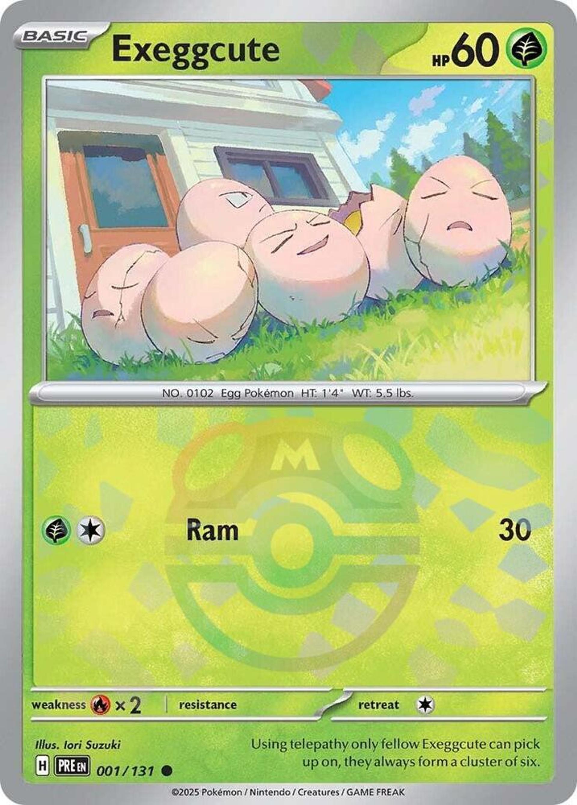 Exeggcute — SV: Prismatic Evolutions — Pokemon