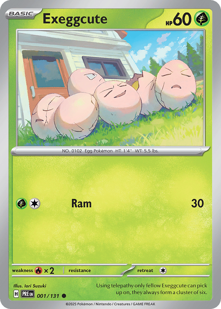 Exeggcute — SV: Prismatic Evolutions — Pokemon