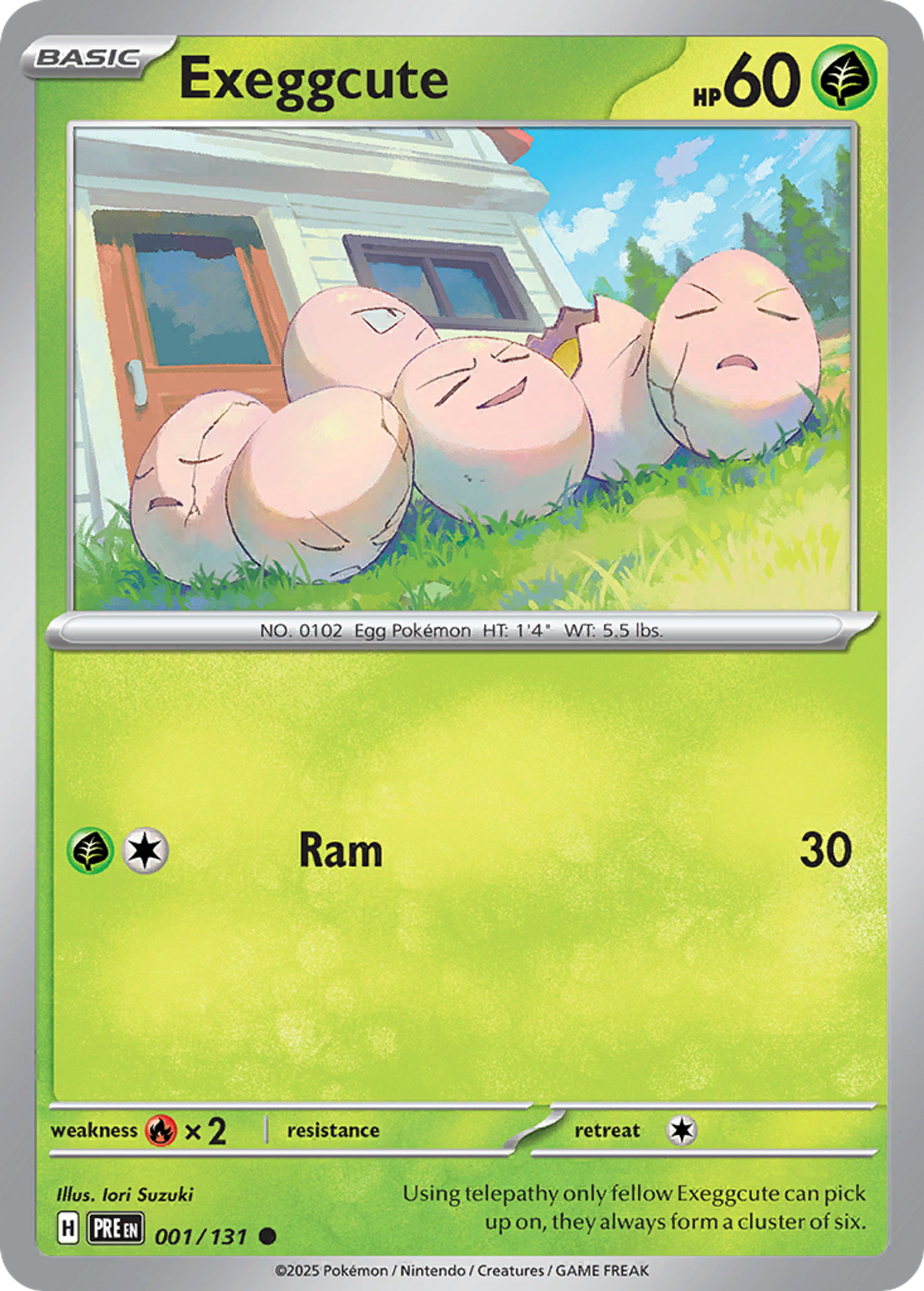Exeggcute — SV: Prismatic Evolutions — Pokémon