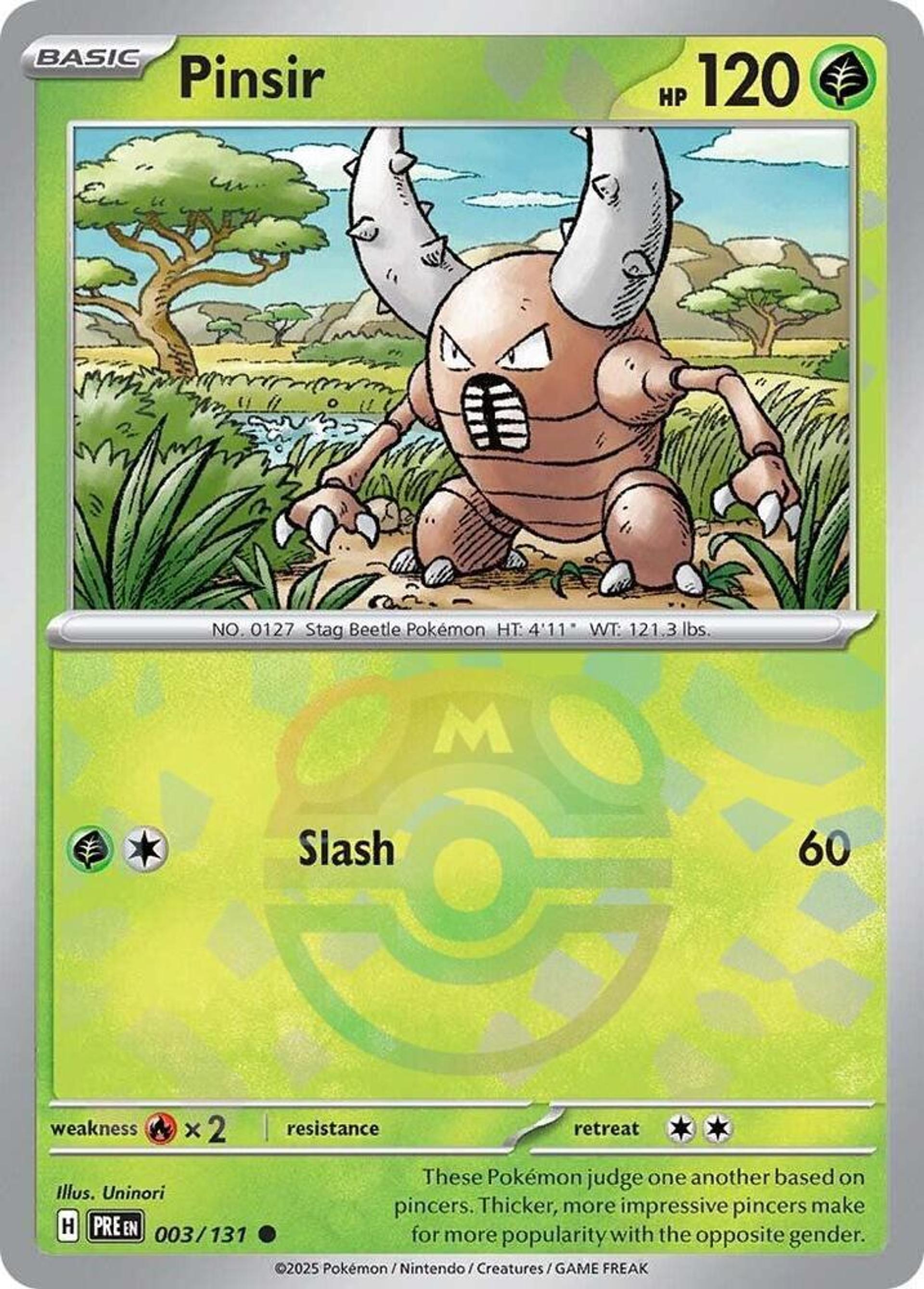 Pinsir — SV: Prismatic Evolutions — Pokemon