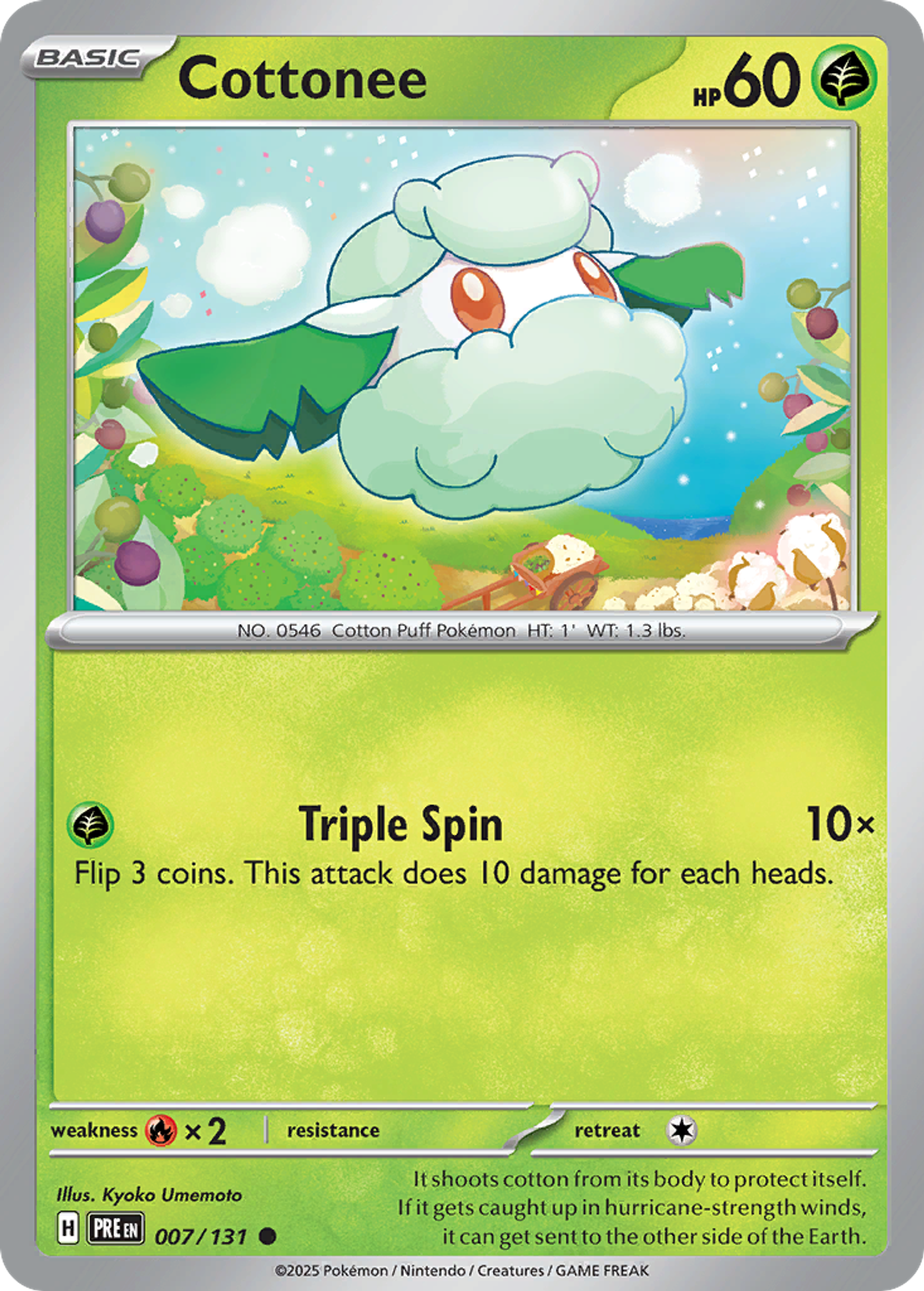 Cottonee — SV: Prismatic Evolutions — Pokémon