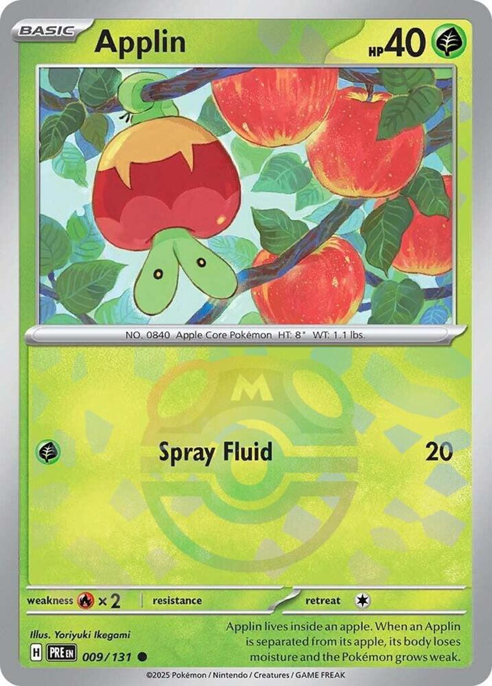 Applin — SV: Prismatic Evolutions — Pokemon