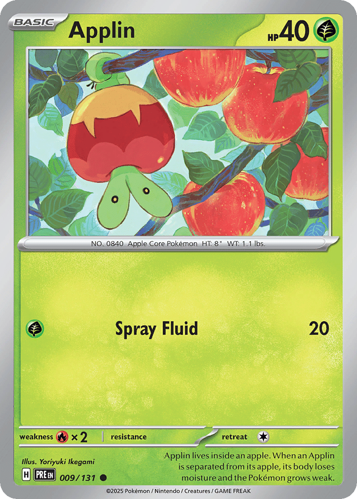 Applin — SV: Prismatic Evolutions — Pokemon