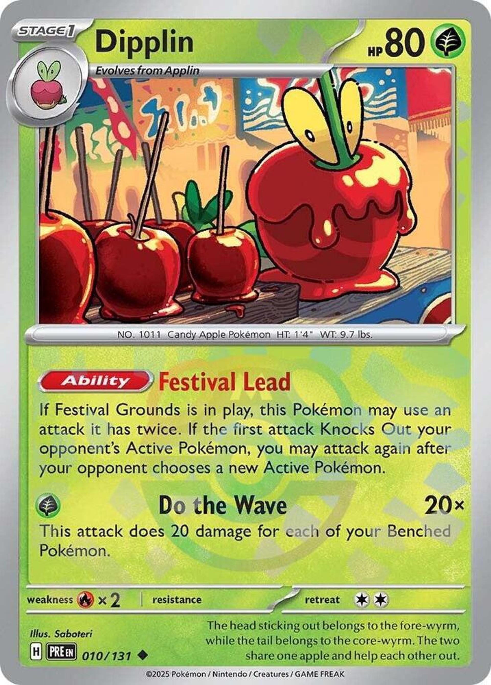 Dipplin — SV: Prismatic Evolutions — Pokemon