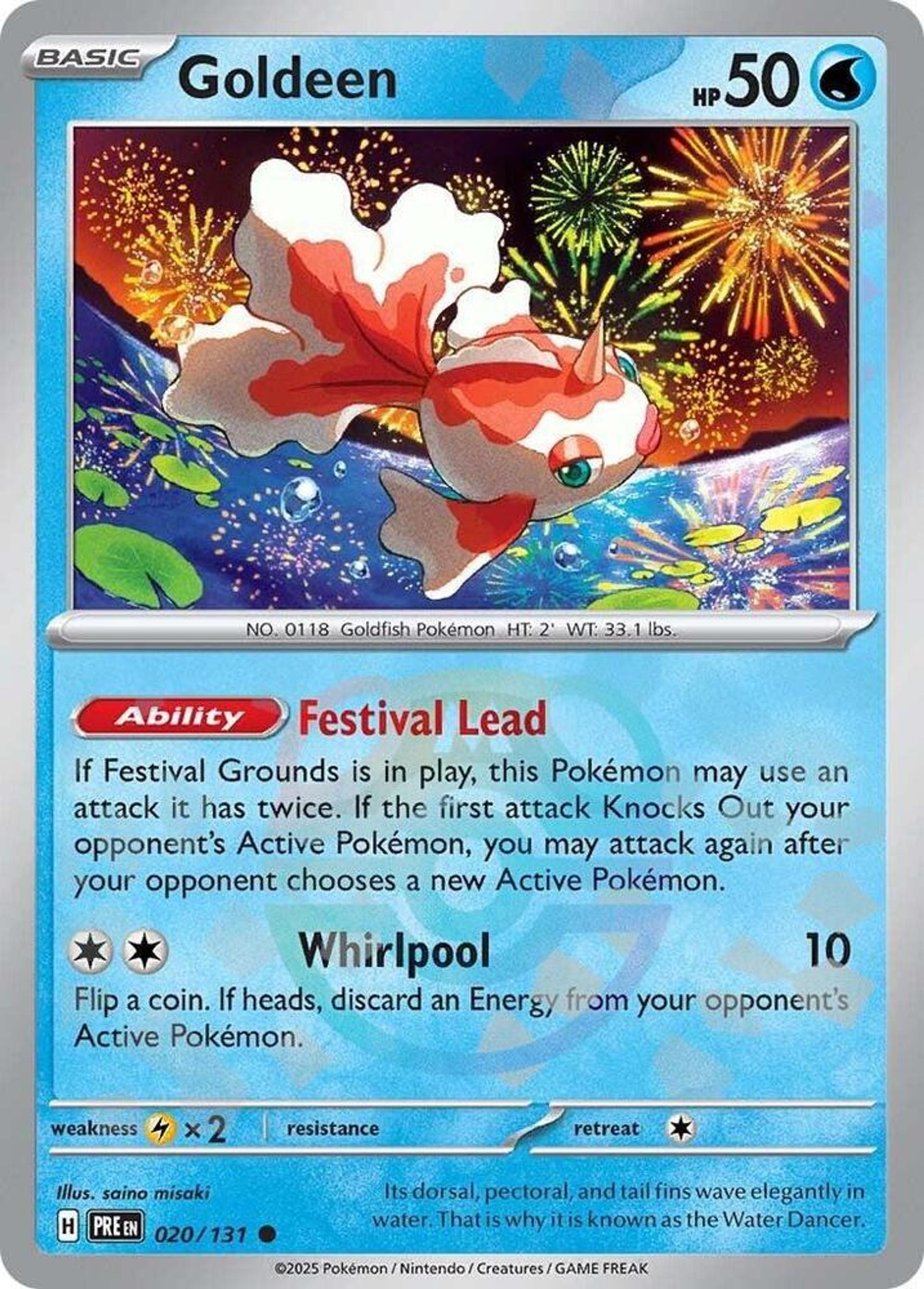 Goldeen — SV: Prismatic Evolutions — Pokemon