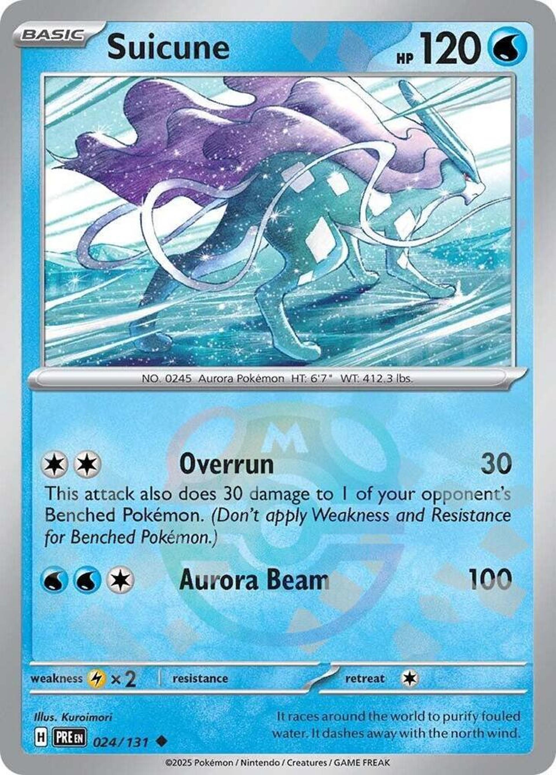 Suicune — SV: Prismatic Evolutions — Pokemon