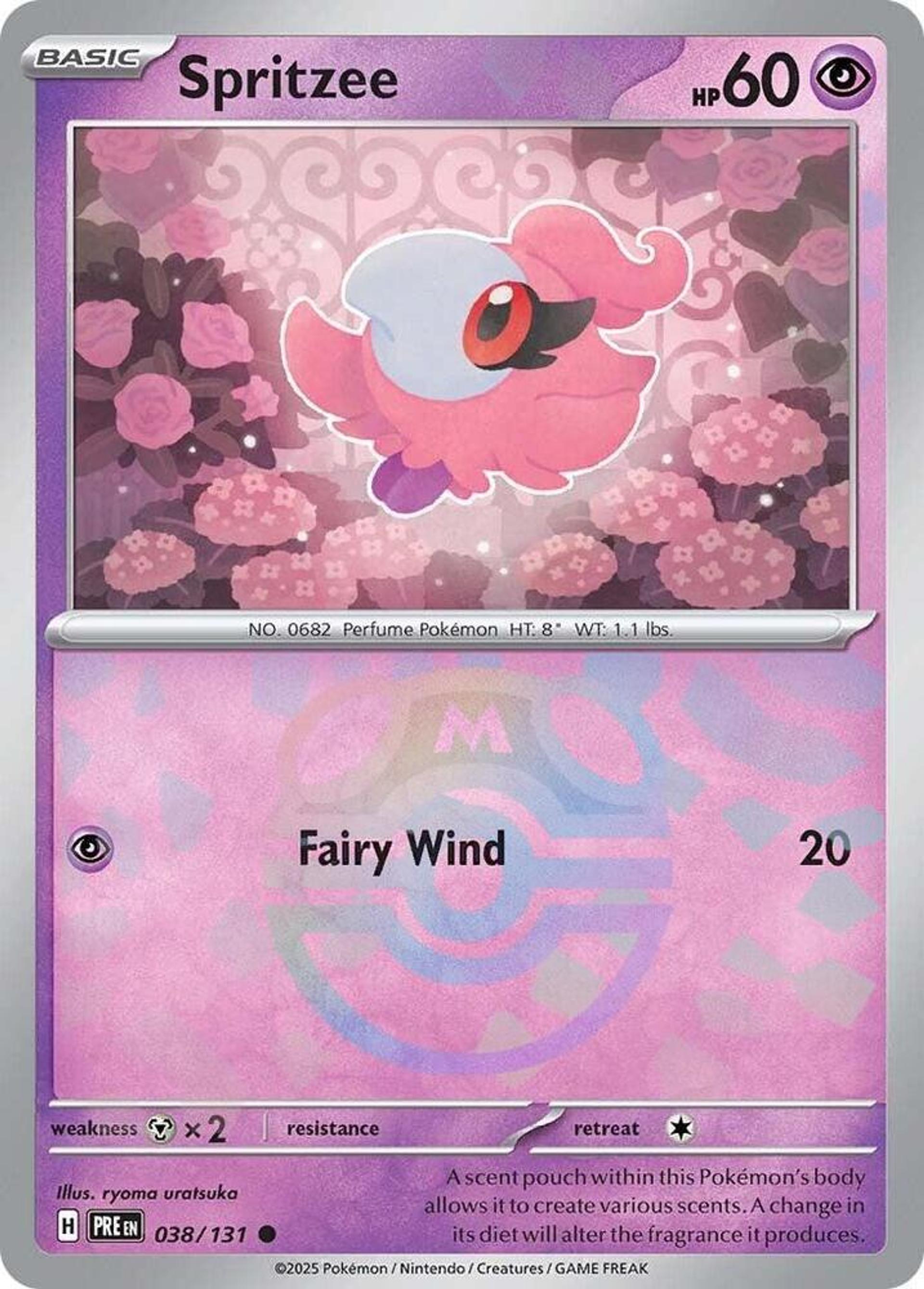Spritzee — SV: Prismatic Evolutions — Pokémon