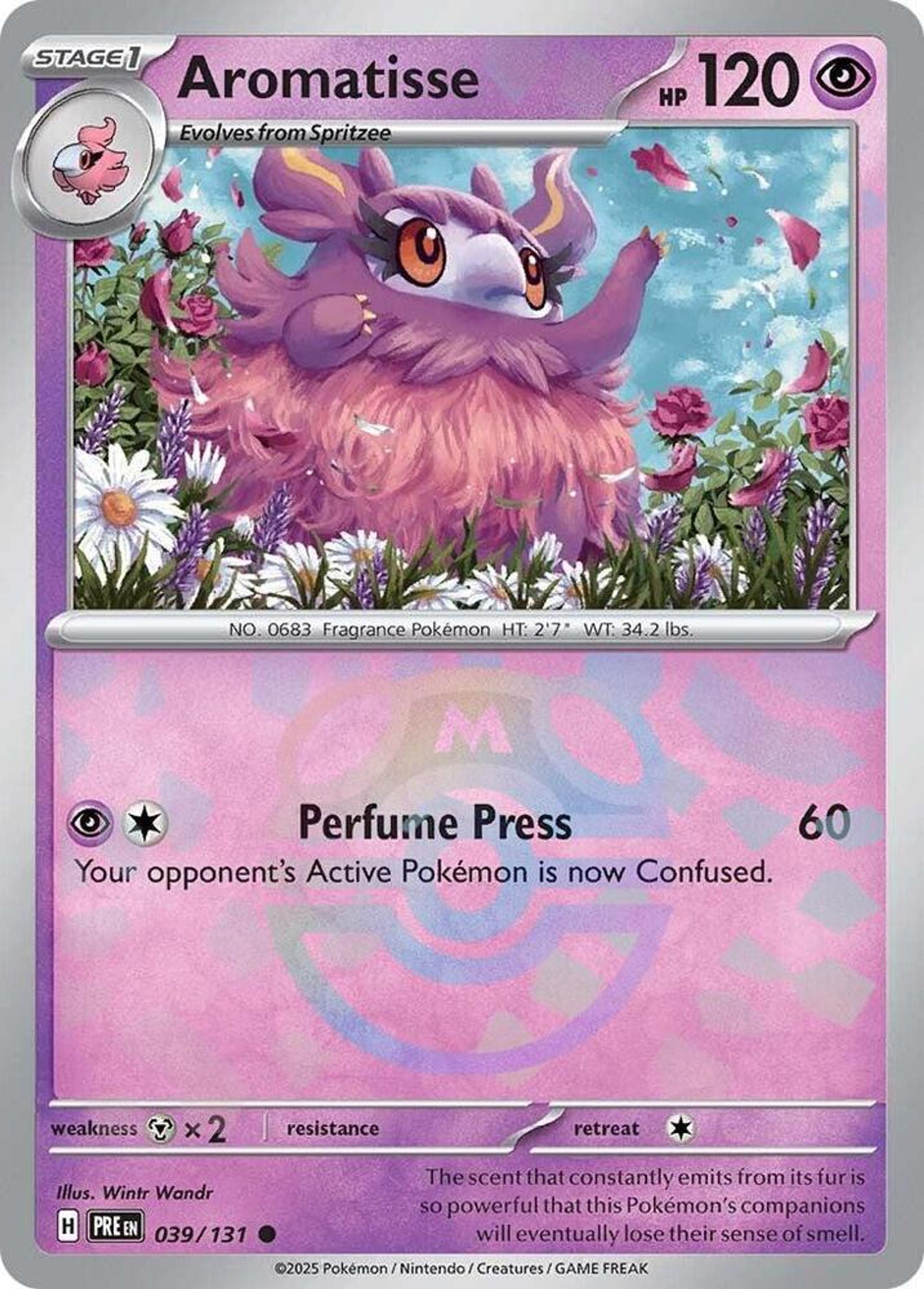 Aromatisse — SV: Prismatic Evolutions — Pokemon