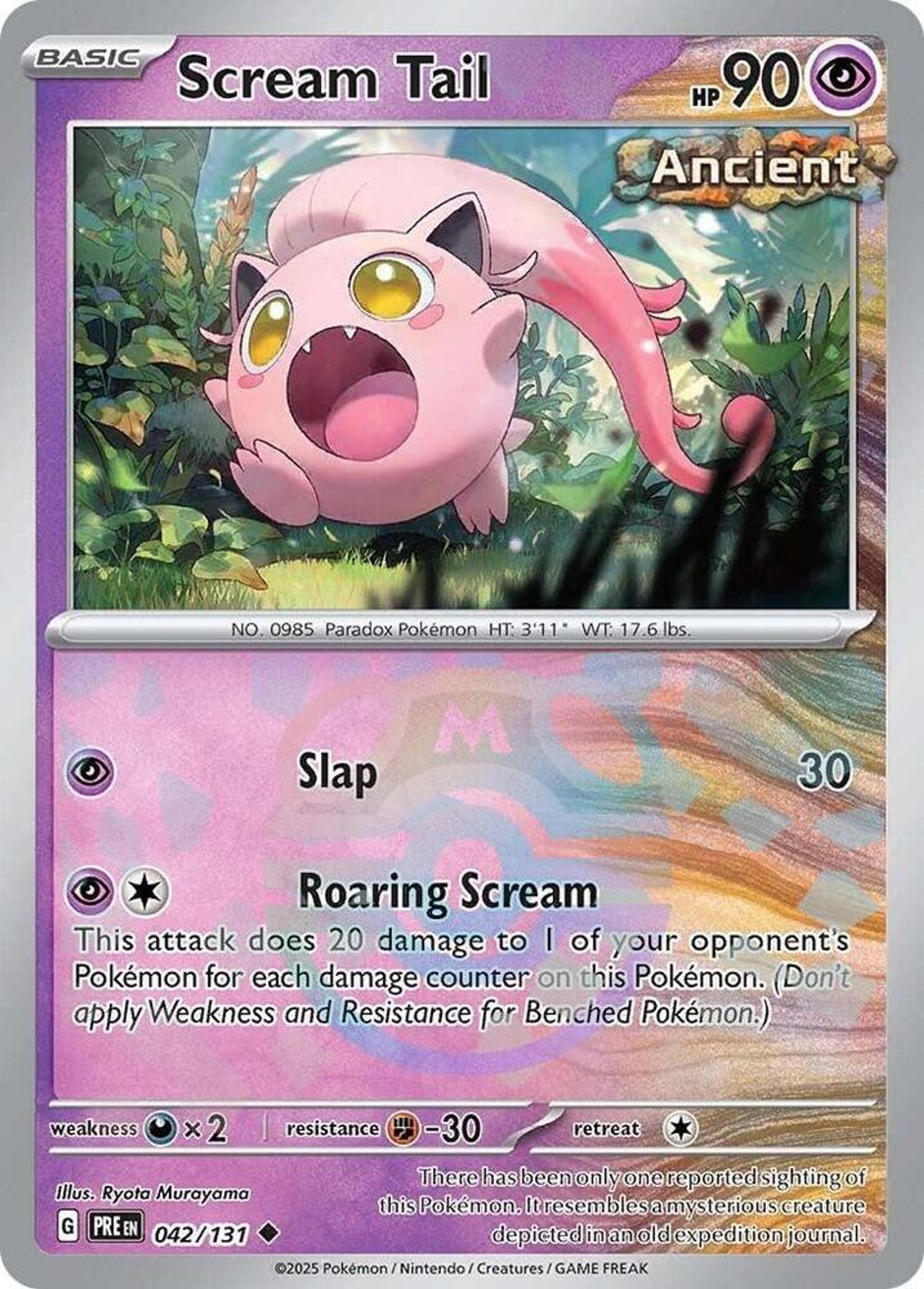 Scream Tail — SV: Prismatic Evolutions — Pokemon