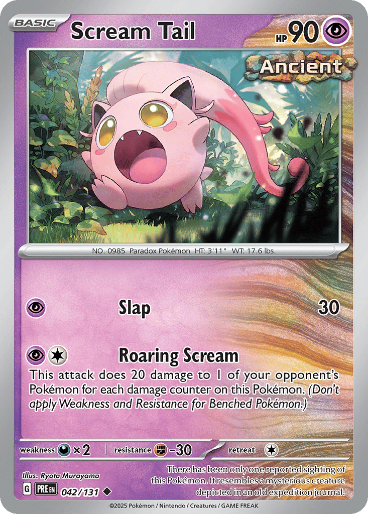 Scream Tail — SV: Prismatic Evolutions — Pokemon