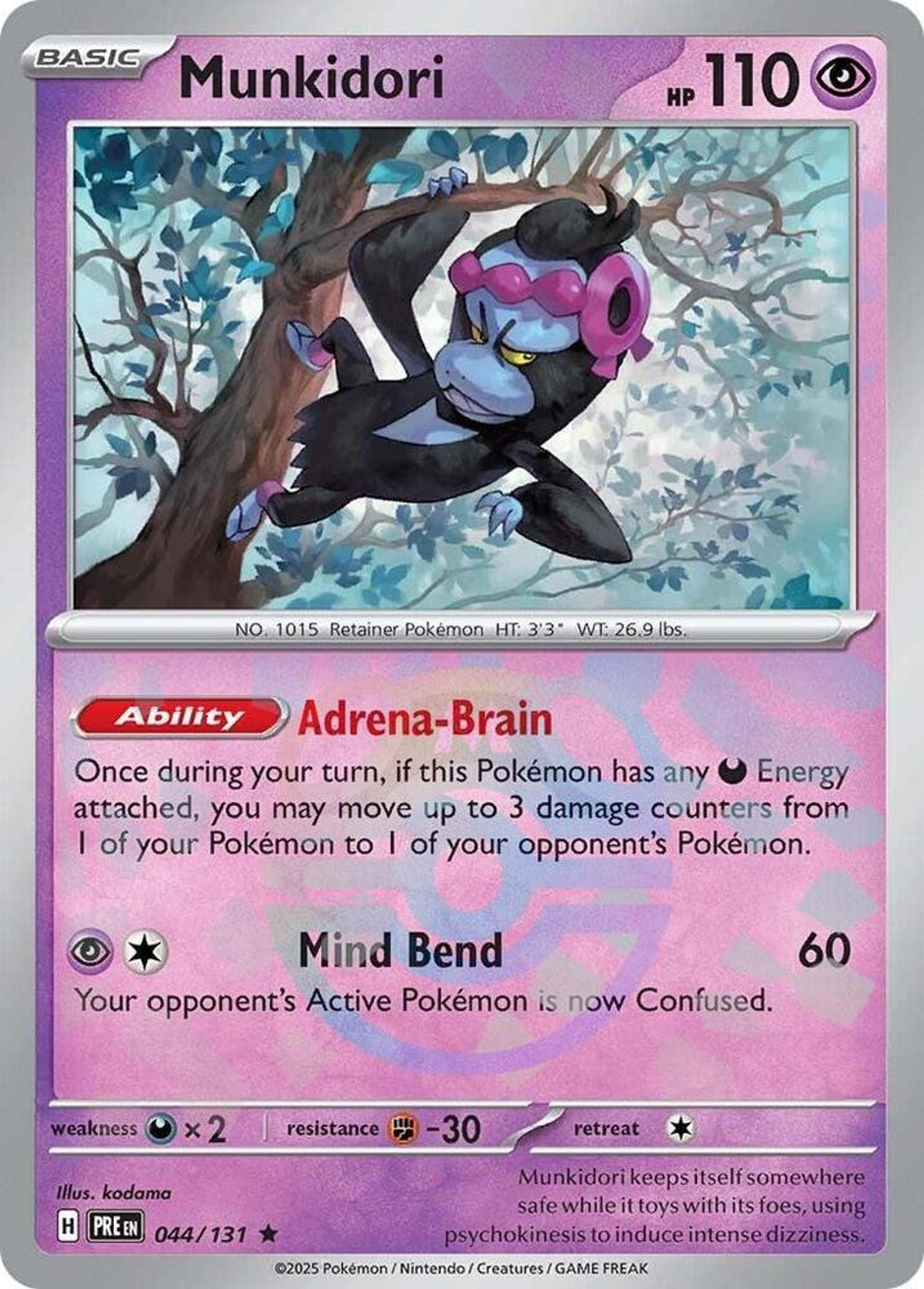 Munkidori — SV: Prismatic Evolutions — Pokemon