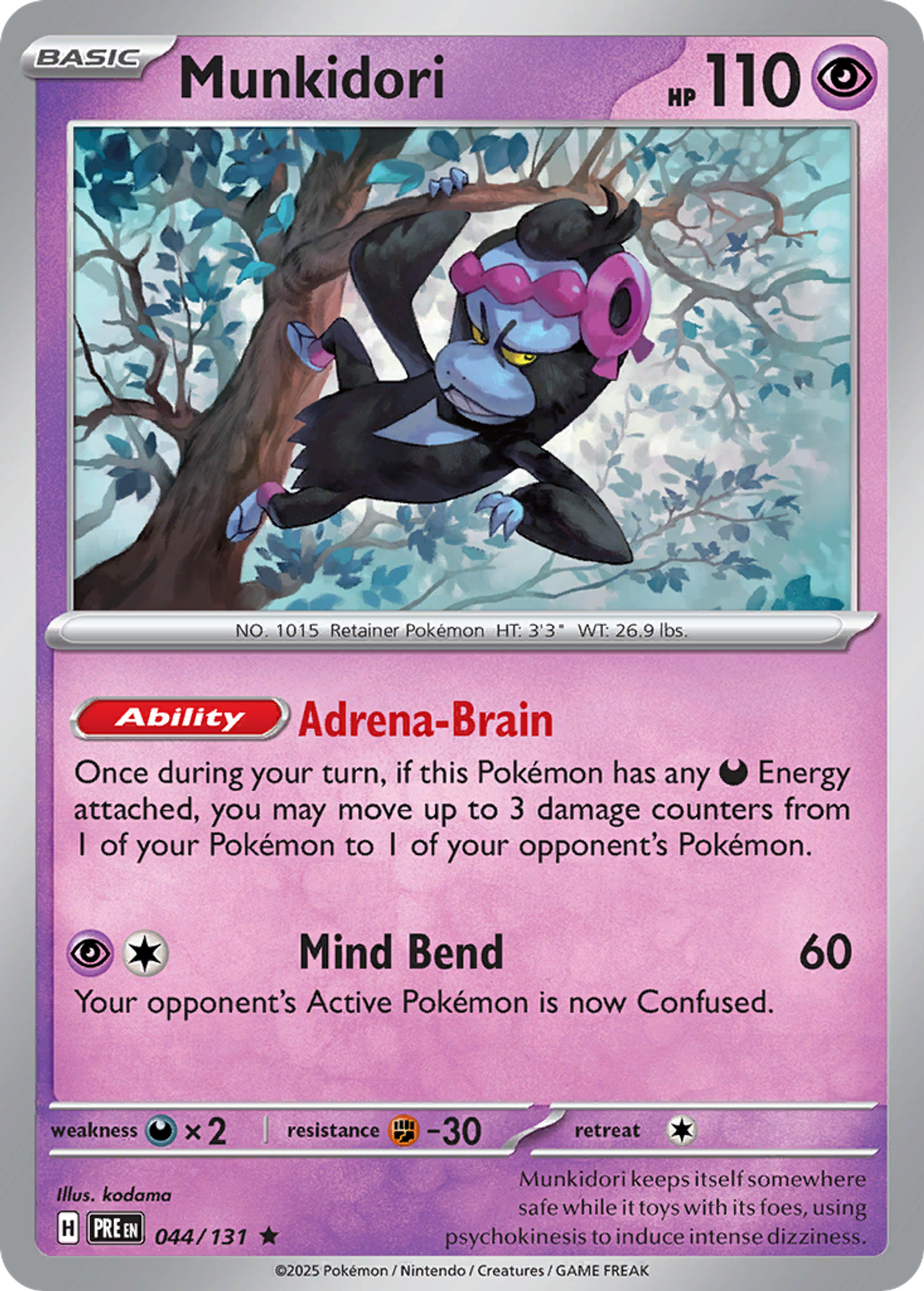 Munkidori — SV: Prismatic Evolutions — Pokemon