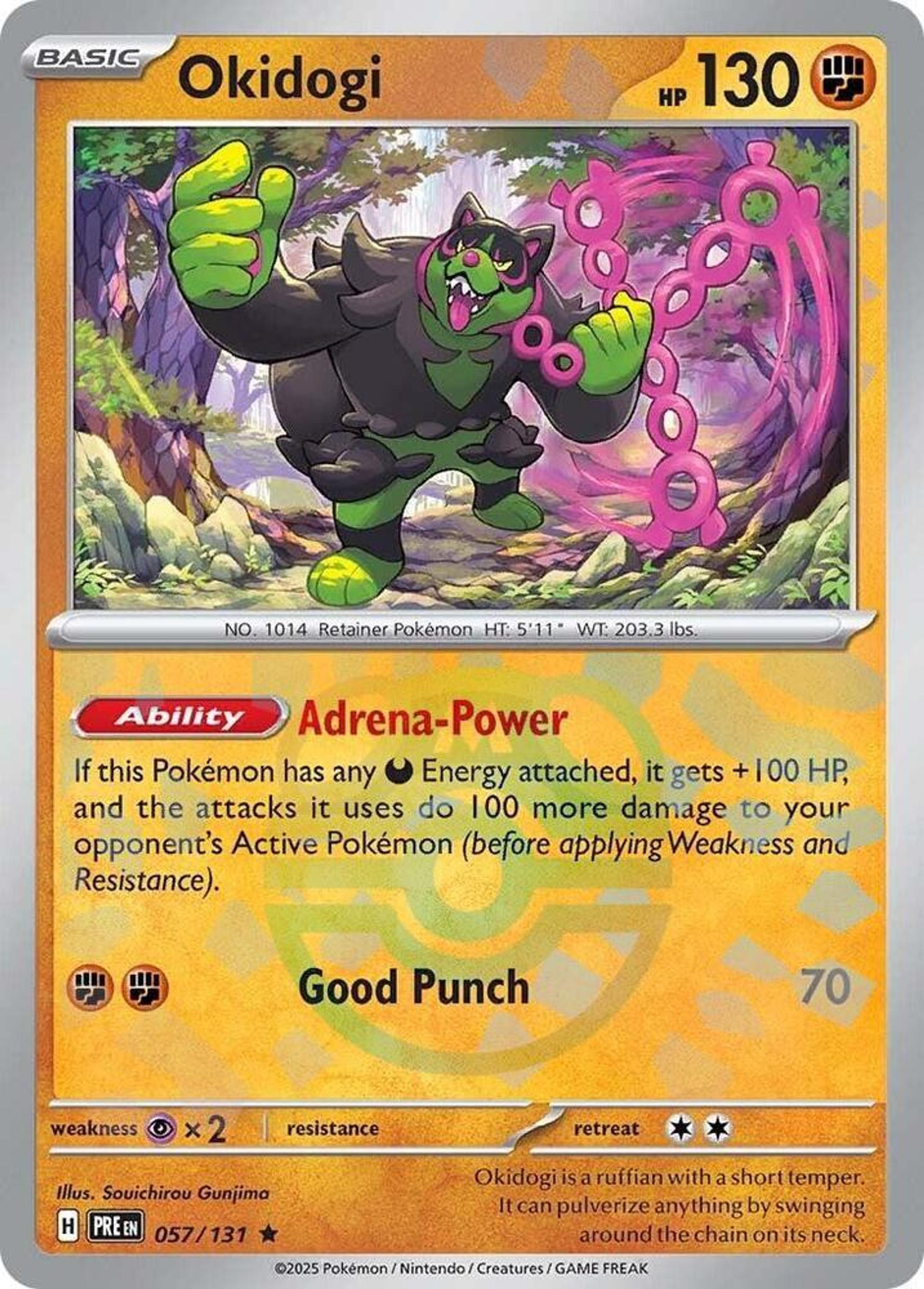Okidogi — SV: Prismatic Evolutions — Pokemon