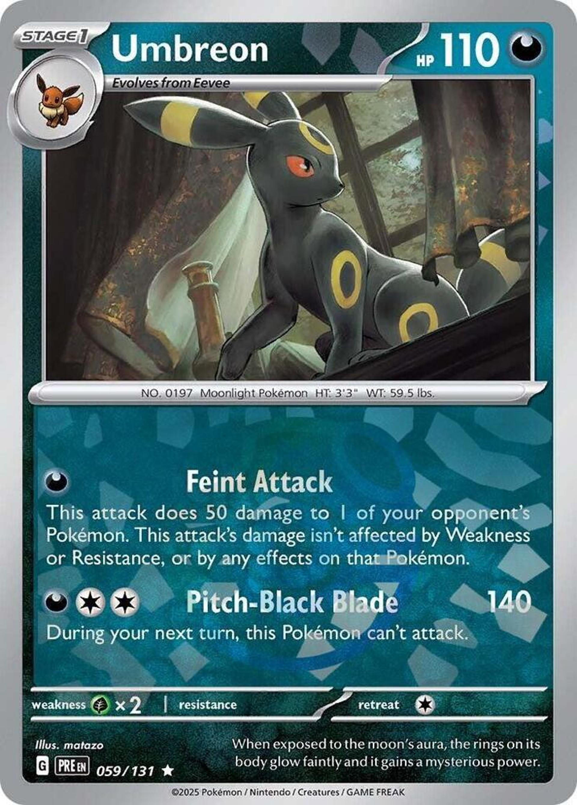 Umbreon — SV: Prismatic Evolutions — Pokemon