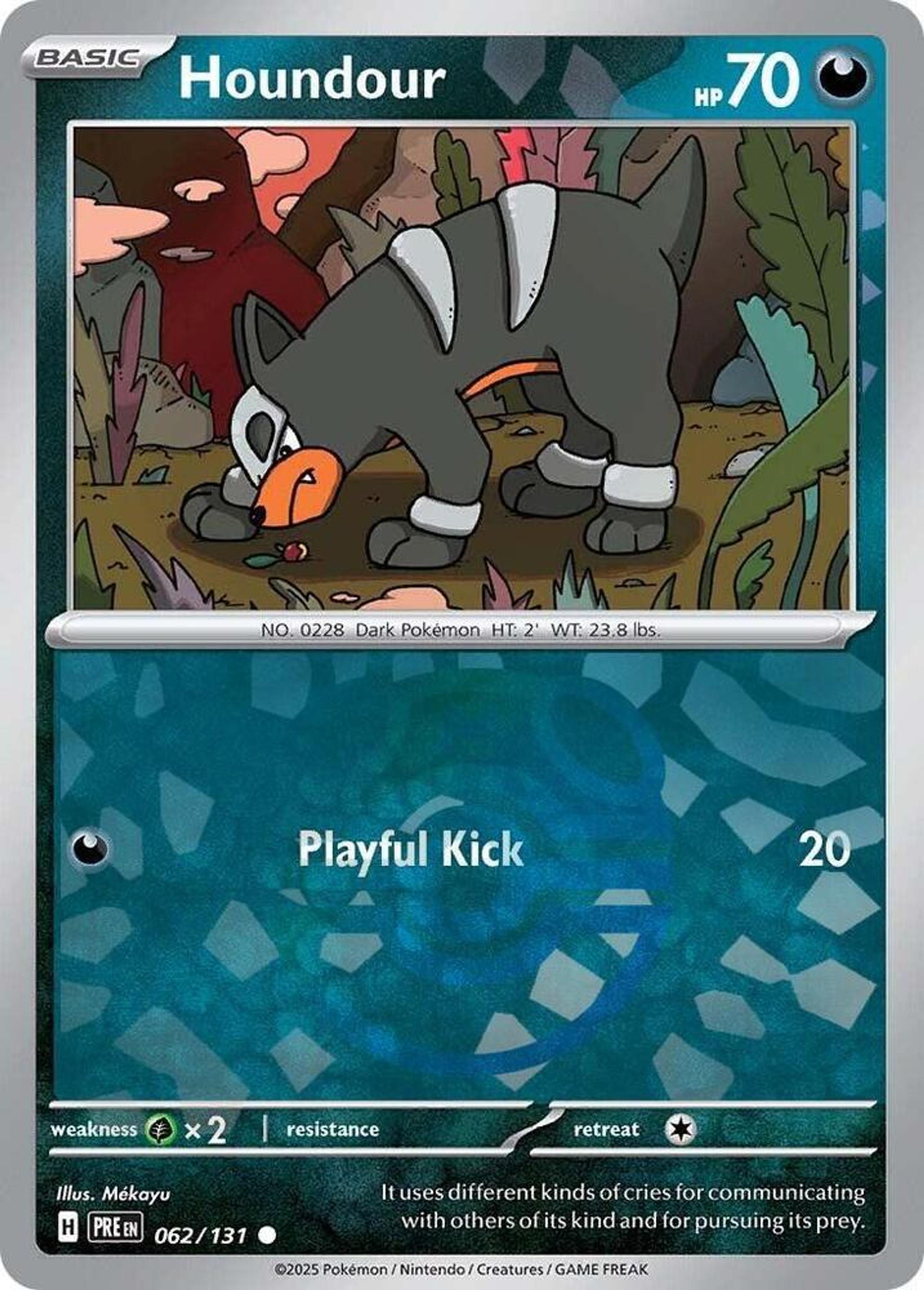 Houndour — SV: Prismatic Evolutions — Pokemon