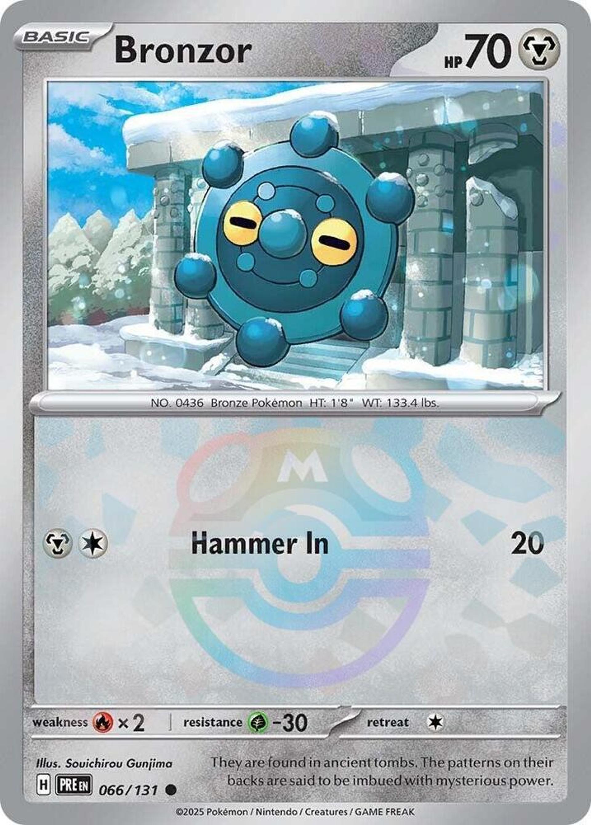 Bronzor — SV: Prismatic Evolutions — Pokemon