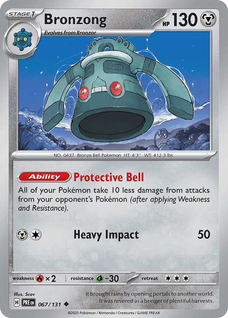 Bronzong — SV: Prismatic Evolutions — Pokemon