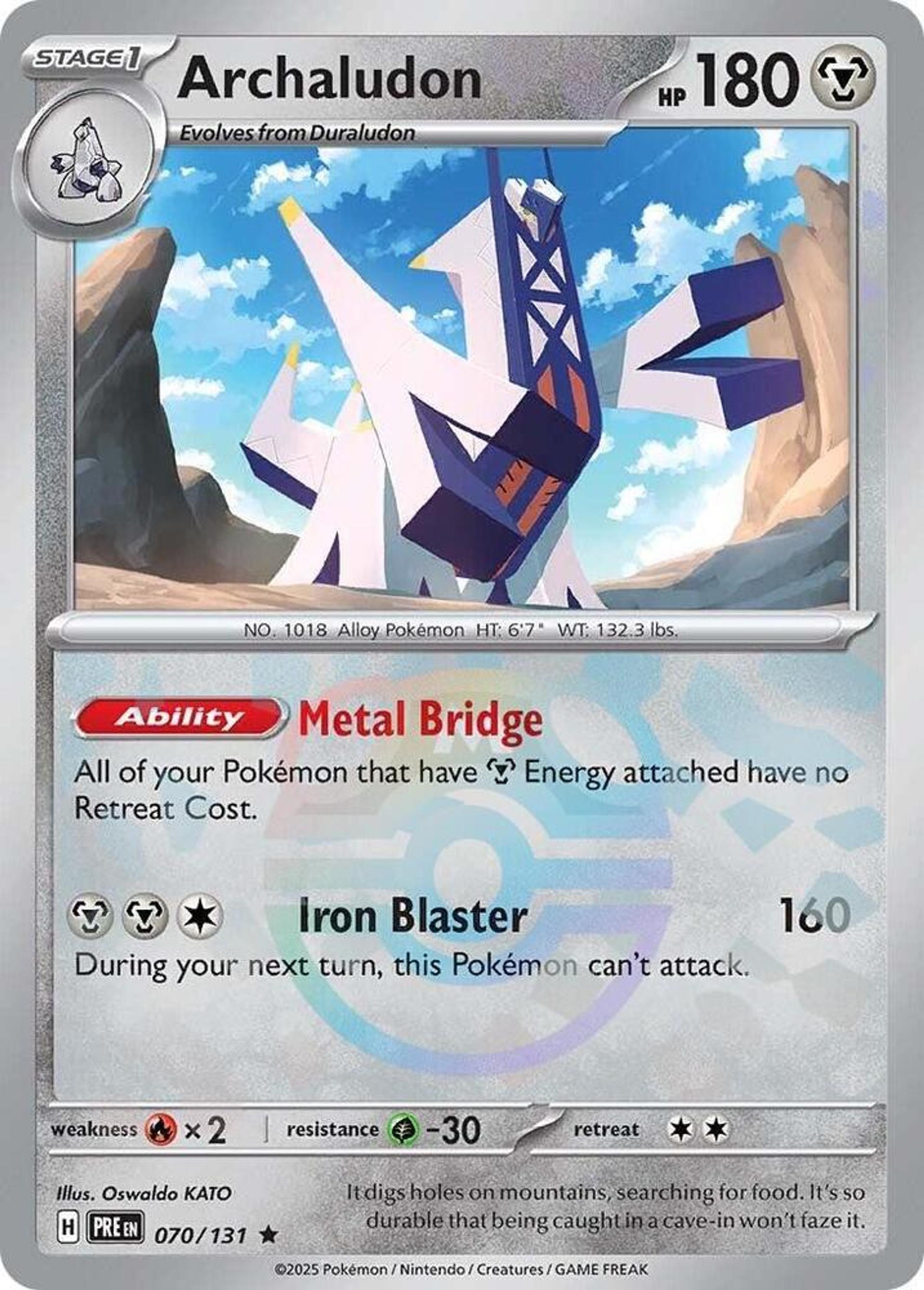 Archaludon — SV: Prismatic Evolutions — Pokemon