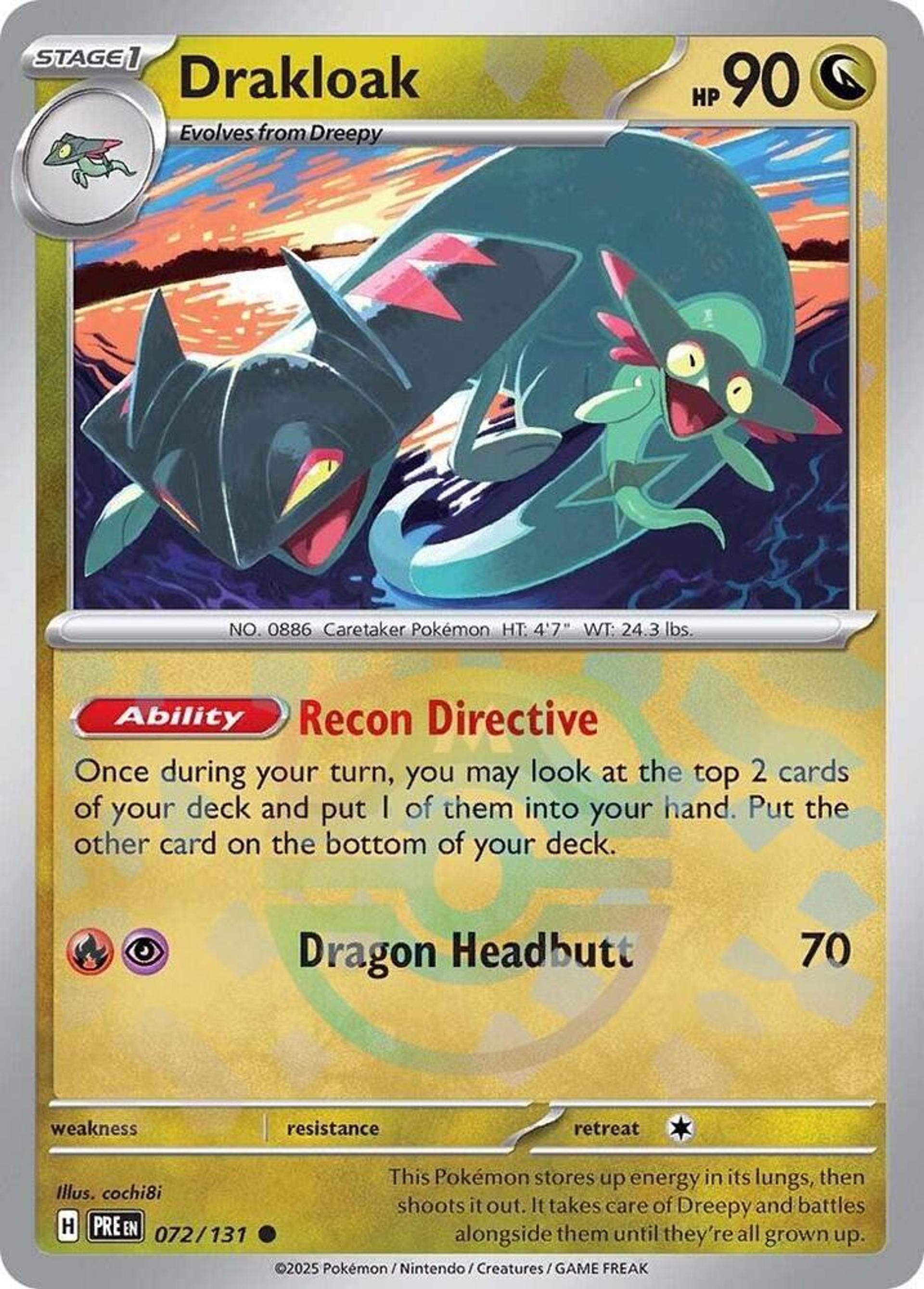 Drakloak — SV: Prismatic Evolutions — Pokemon