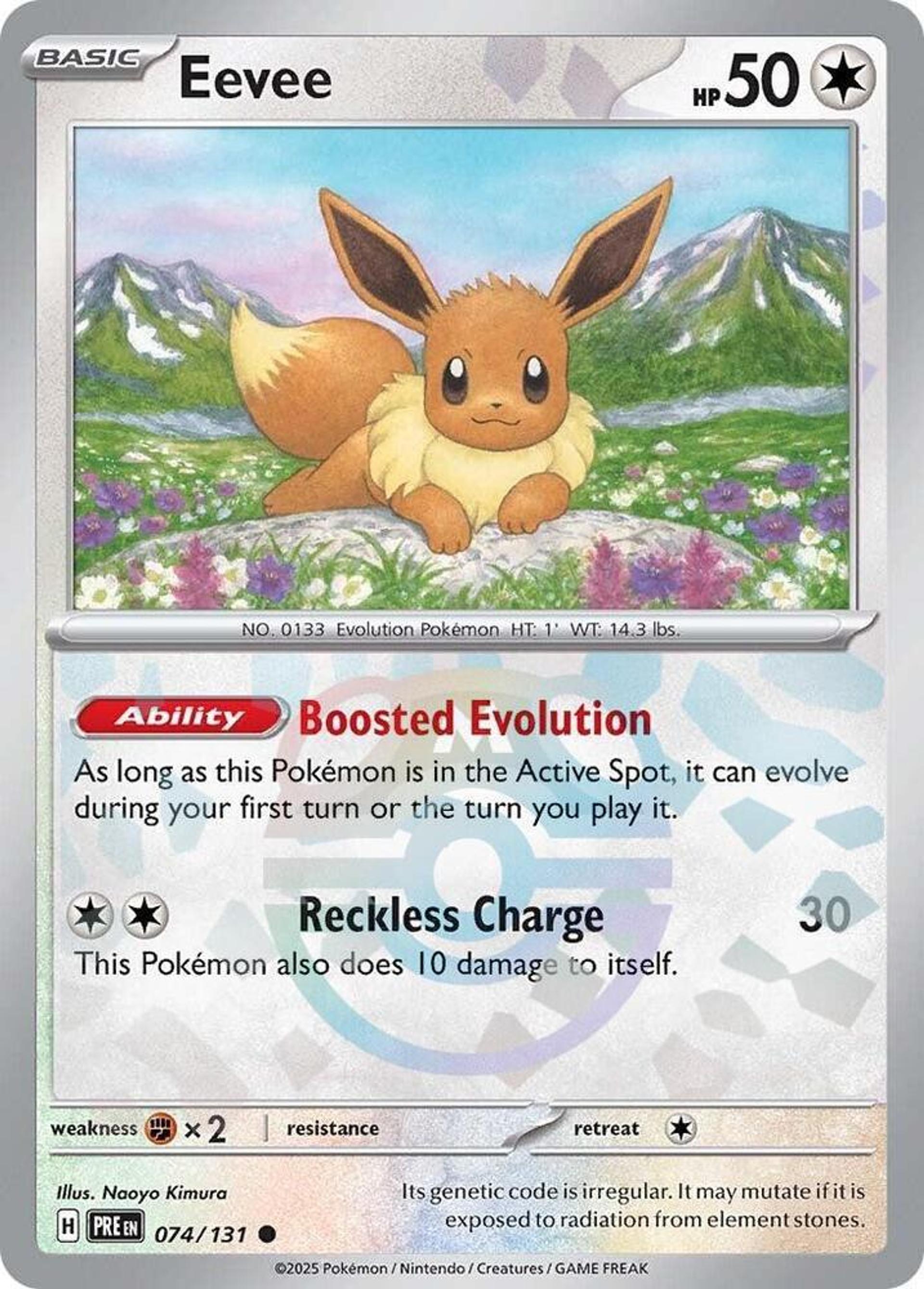 Eevee — SV: Prismatic Evolutions — Pokémon
