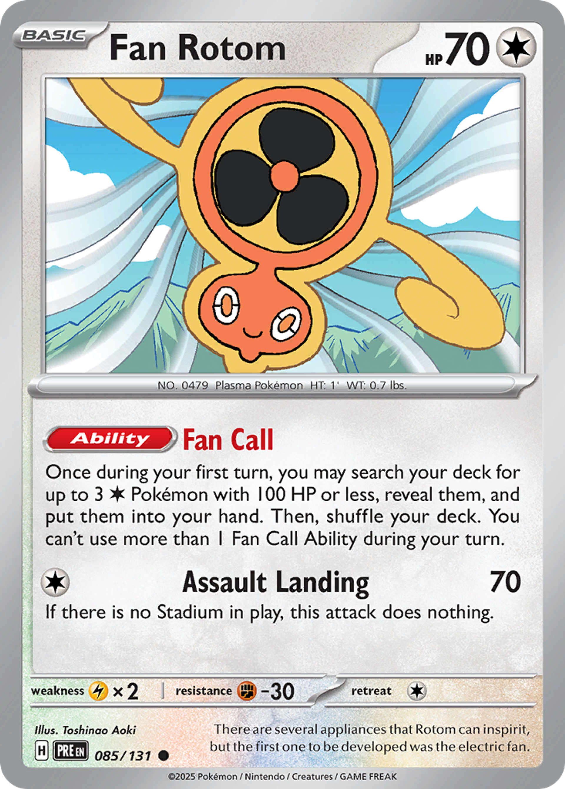 Fan Rotom — SV: Prismatic Evolutions — Pokémon