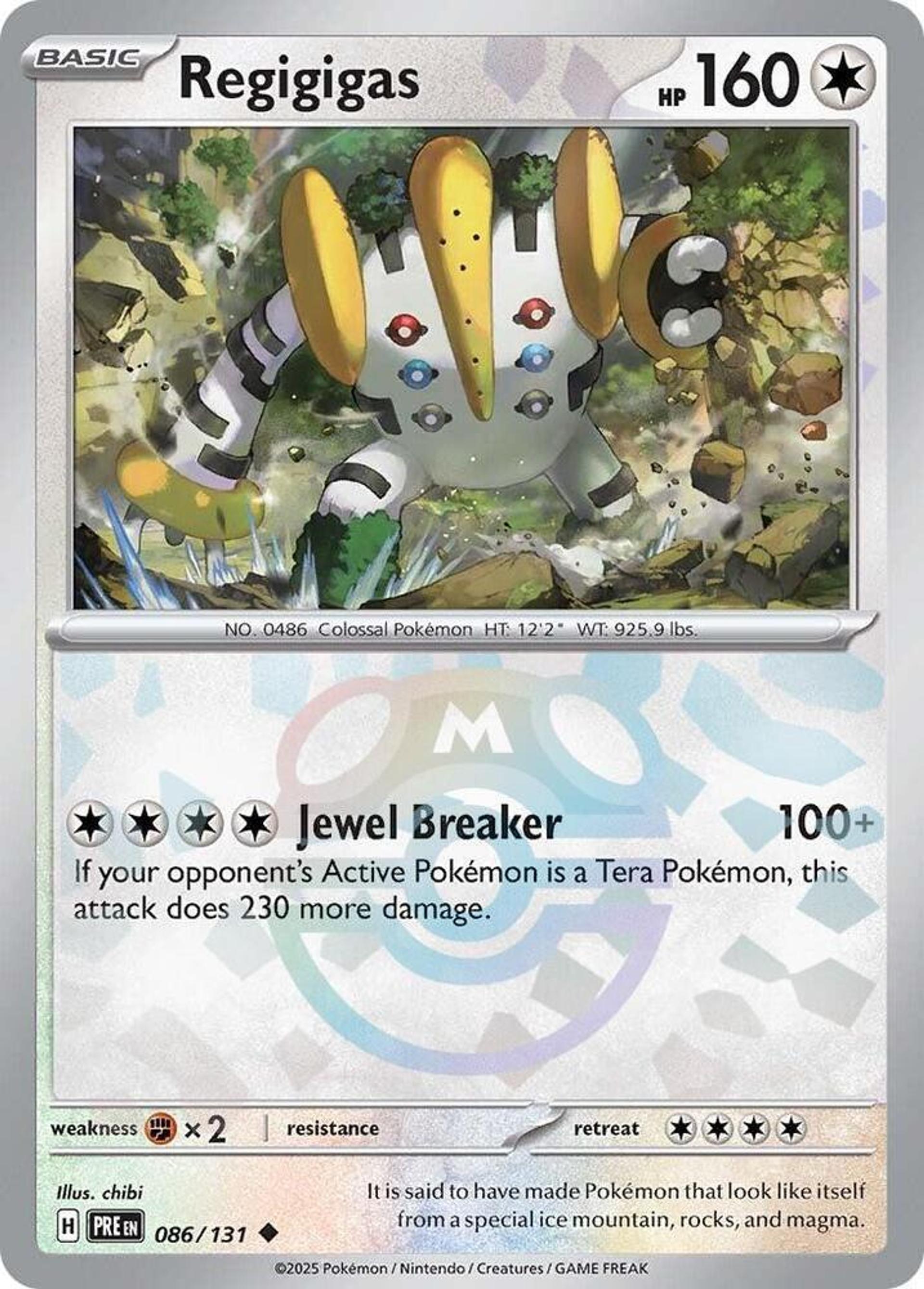 Regigigas — SV: Prismatic Evolutions — Pokemon