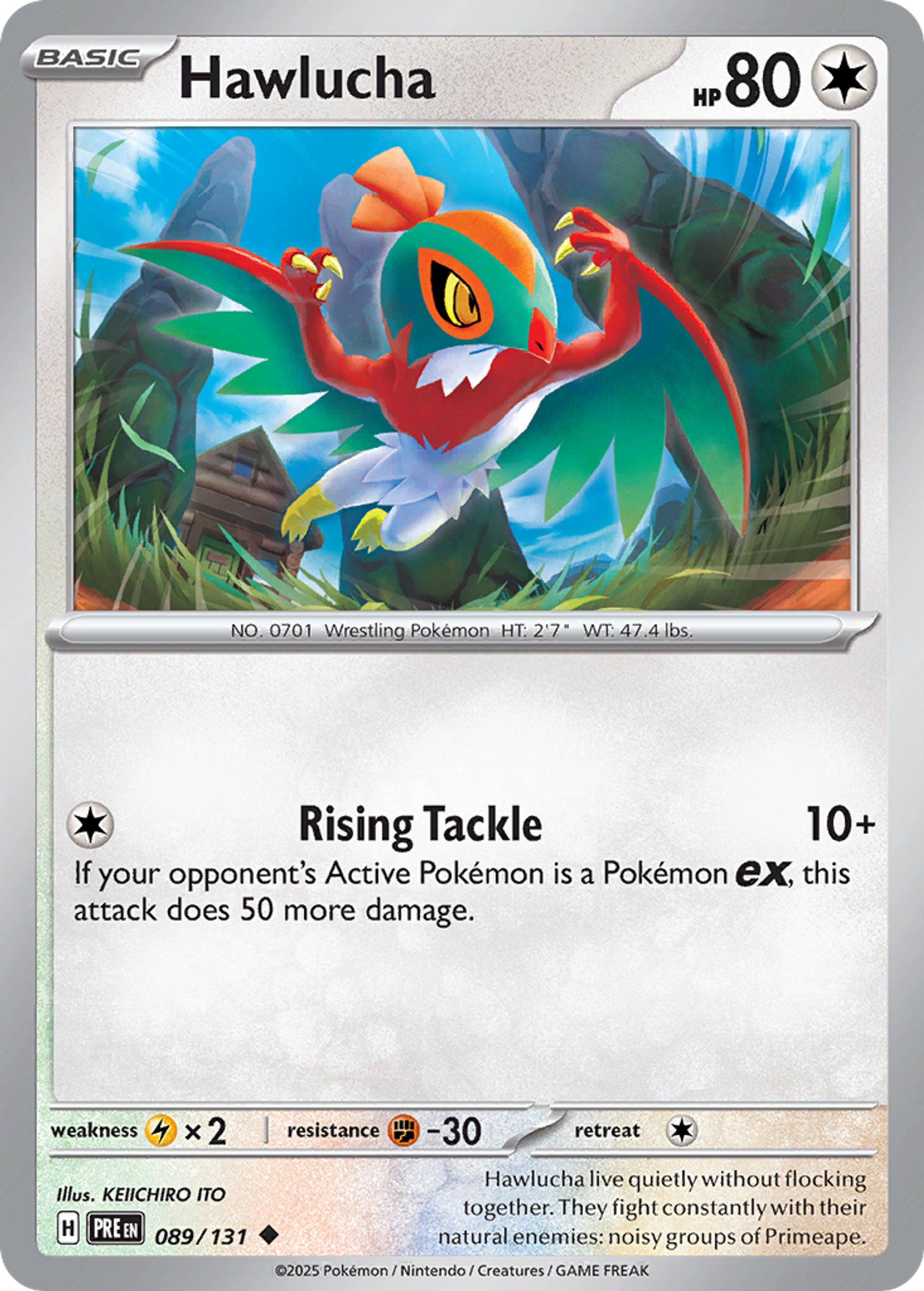 Hawlucha — SV: Prismatic Evolutions — Pokémon