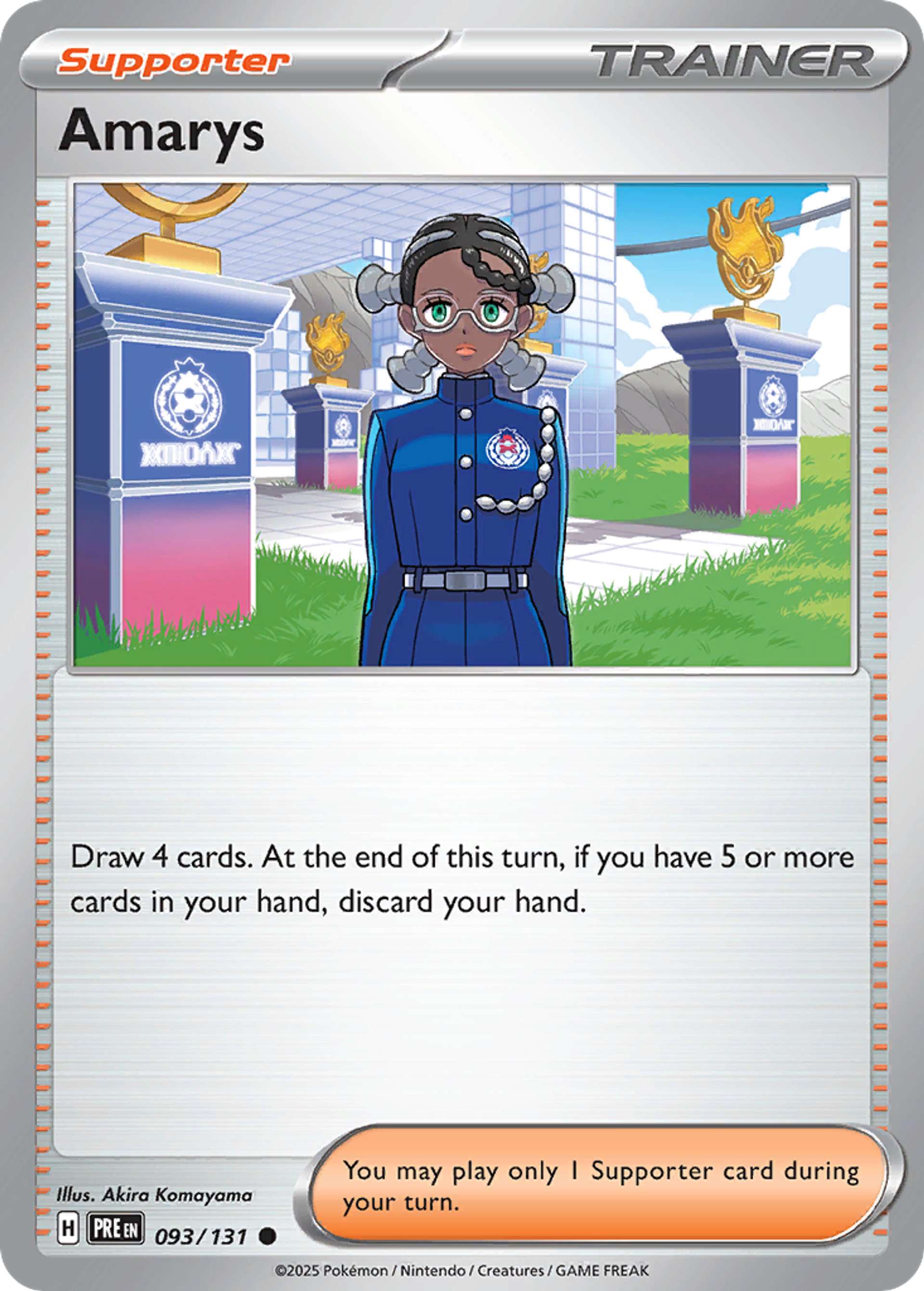 Amarys — SV: Prismatic Evolutions — Pokémon